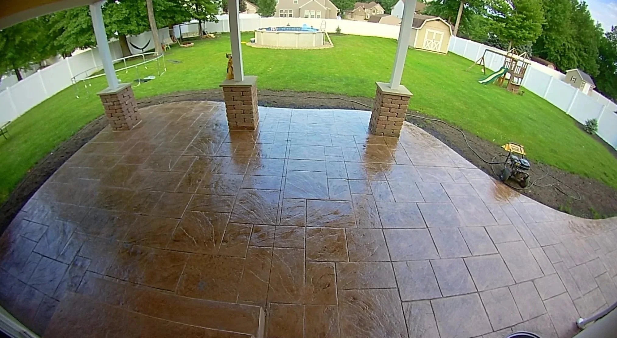 Stamped Patio