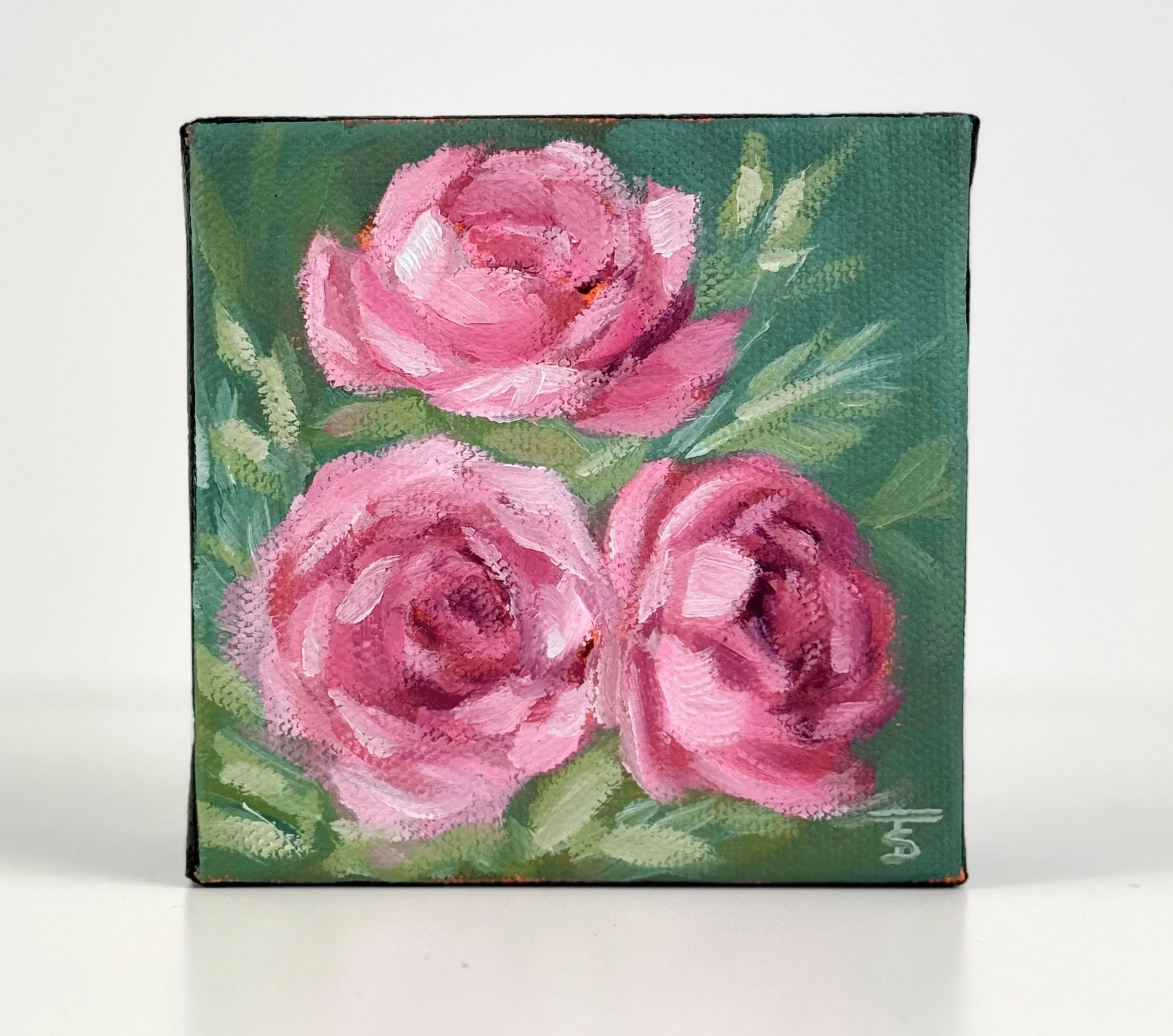 Summer Feeling | 4x4 Gallery DepthPainting by Tabitha Schae