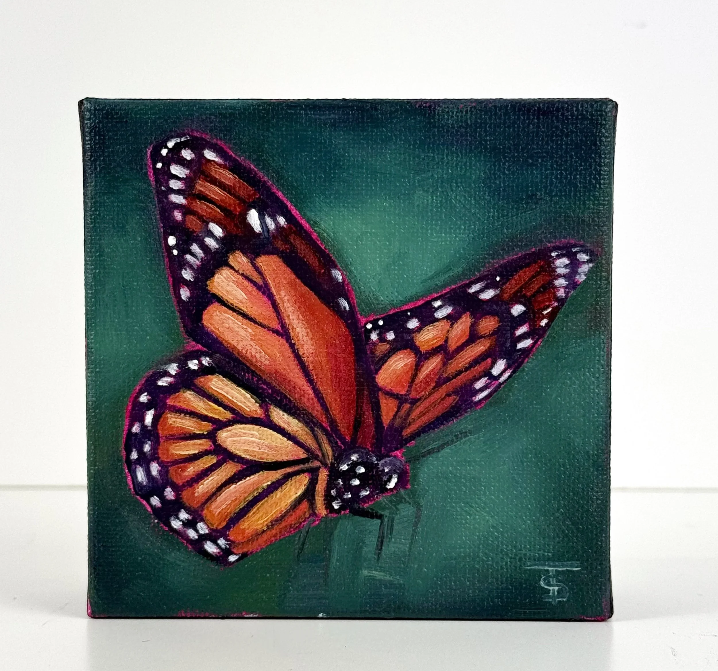 Be Bold | 4x4 Gallery Depth Painting by Tabitha Schae
