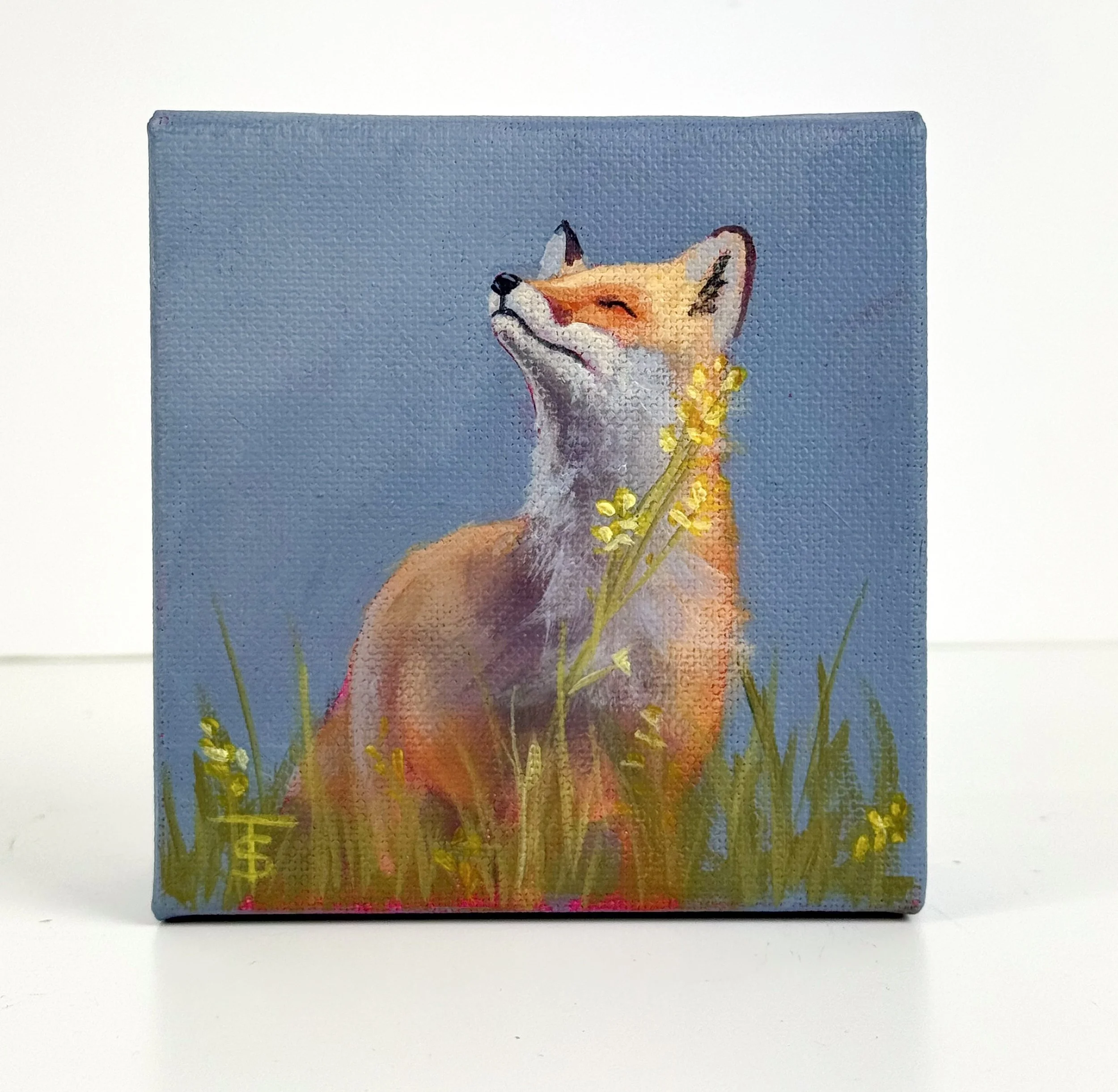 Feeling Good | 4x4 Gallery Depth Painting by Tabitha Schae