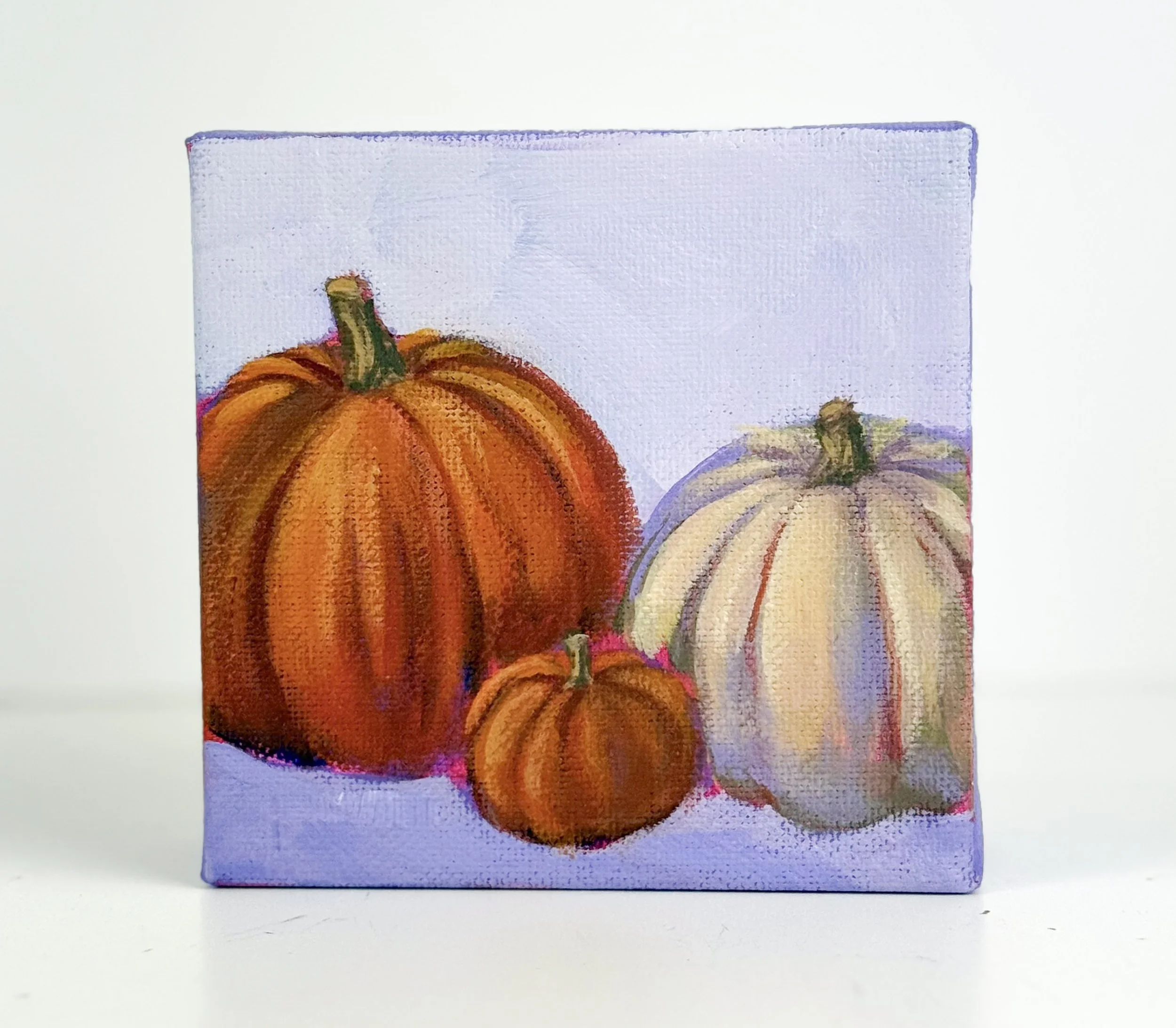 Fall | 4x4 Gallery Depth Painting by Tabitha Schae