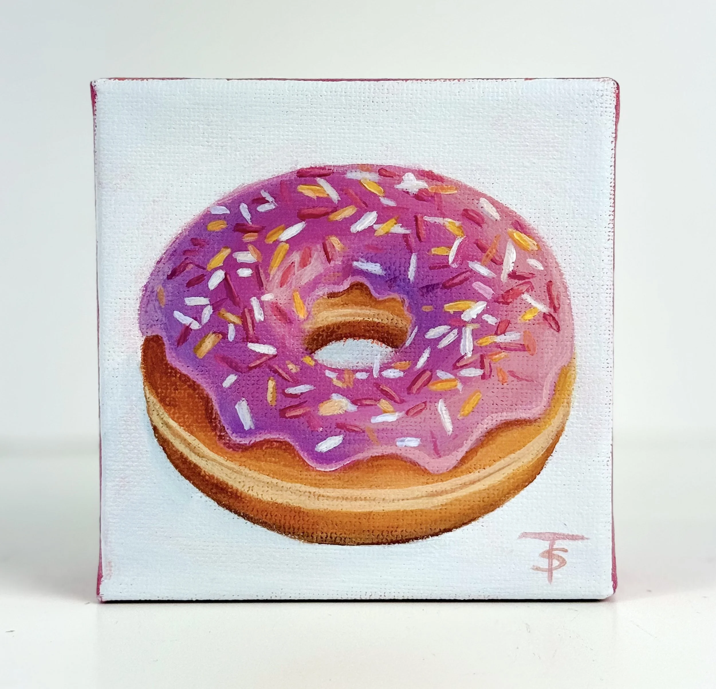 Life is Better with Sprinkles | 4x4 Gallery Depth Painting by Tabitha Schae