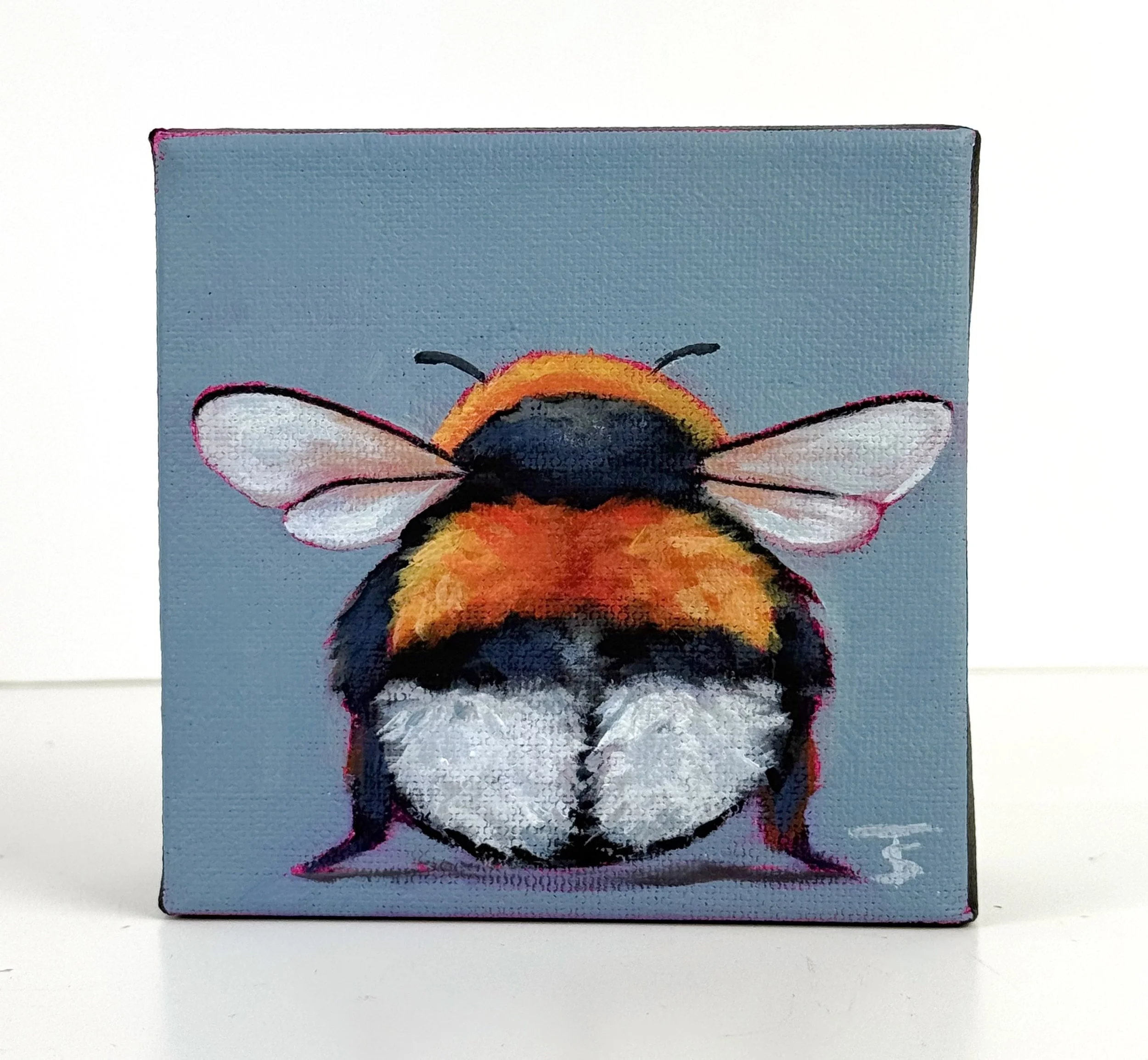 Bootylicious | 4x4 Gallery Depth Painting by Tabitha Schae