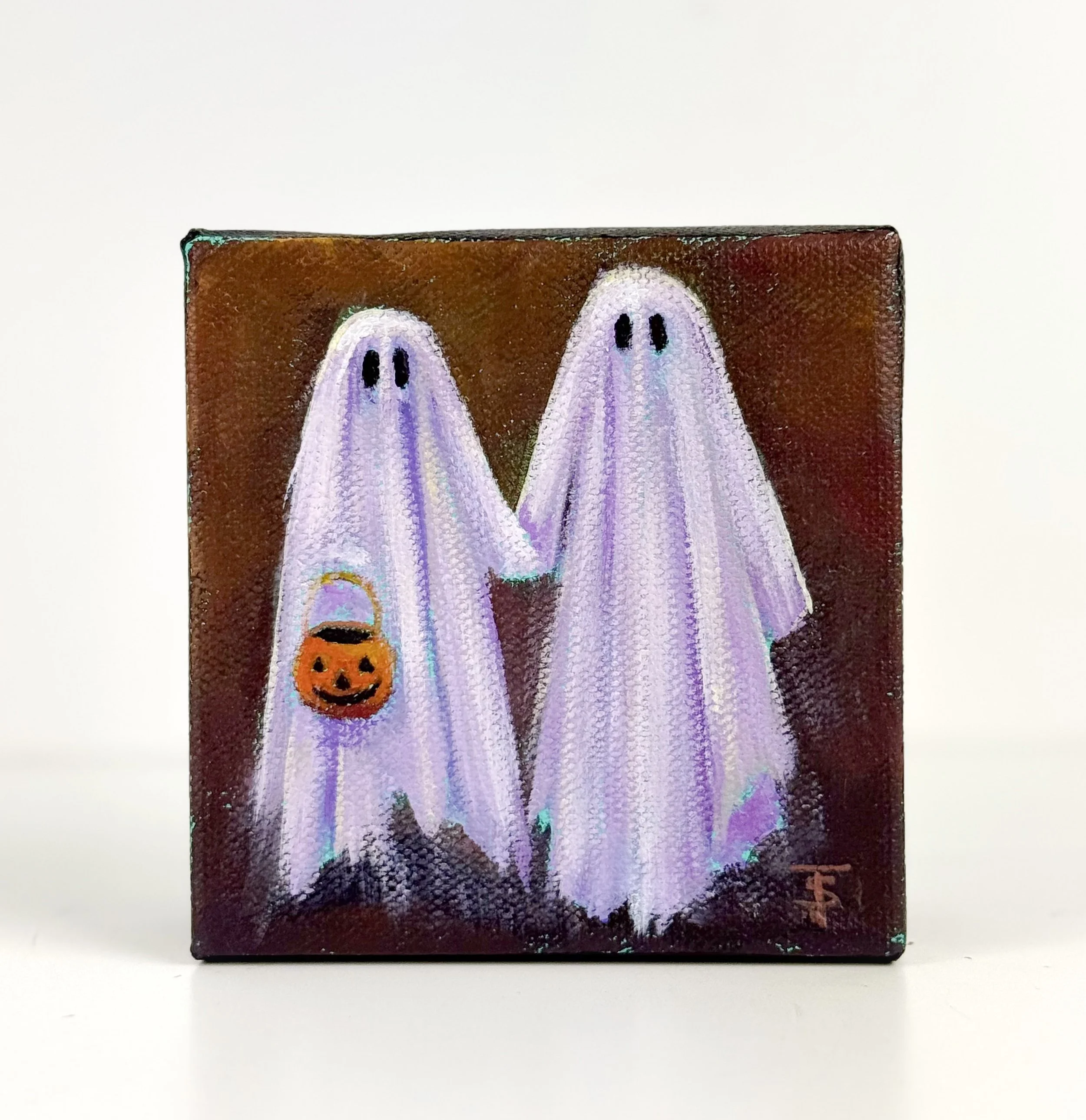 Forever | 4x4 Gallery Depth Painting by Tabitha Schae