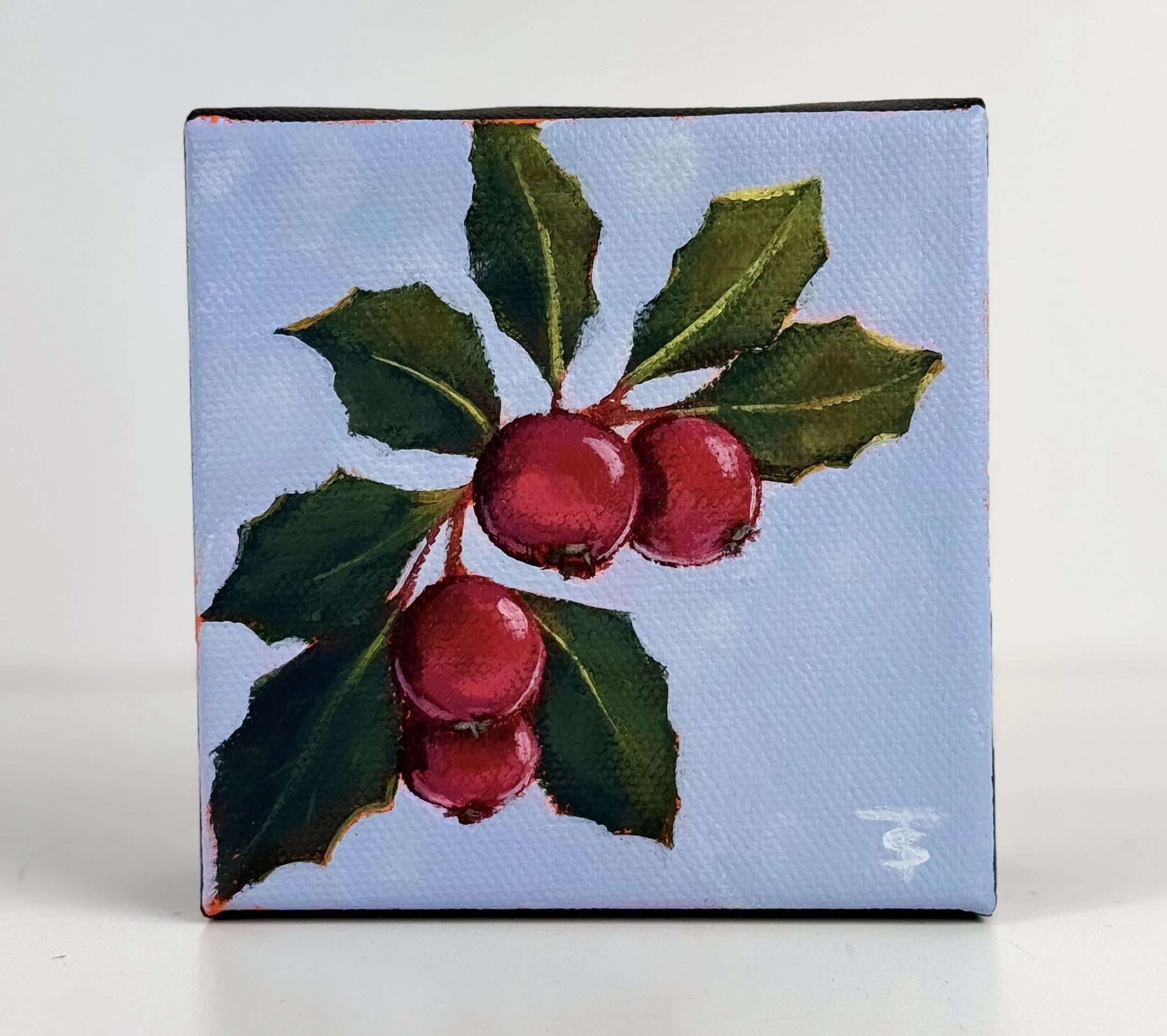 Joy | 4x4 Gallery Depth Painting by Tabitha Schae