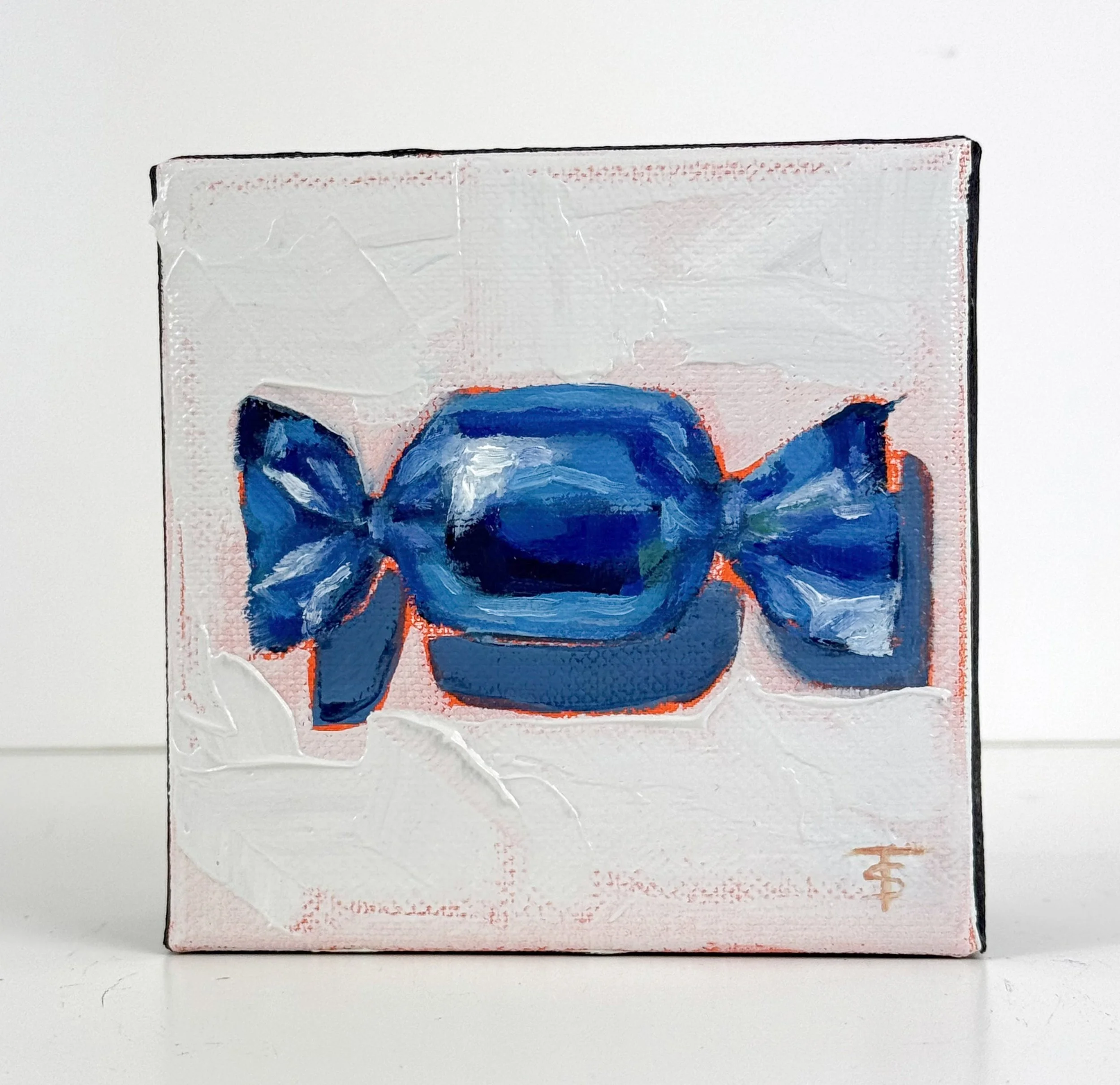 Oh Piece of Candy | 4x4 Gallery Depth Painting by Tabitha Schae