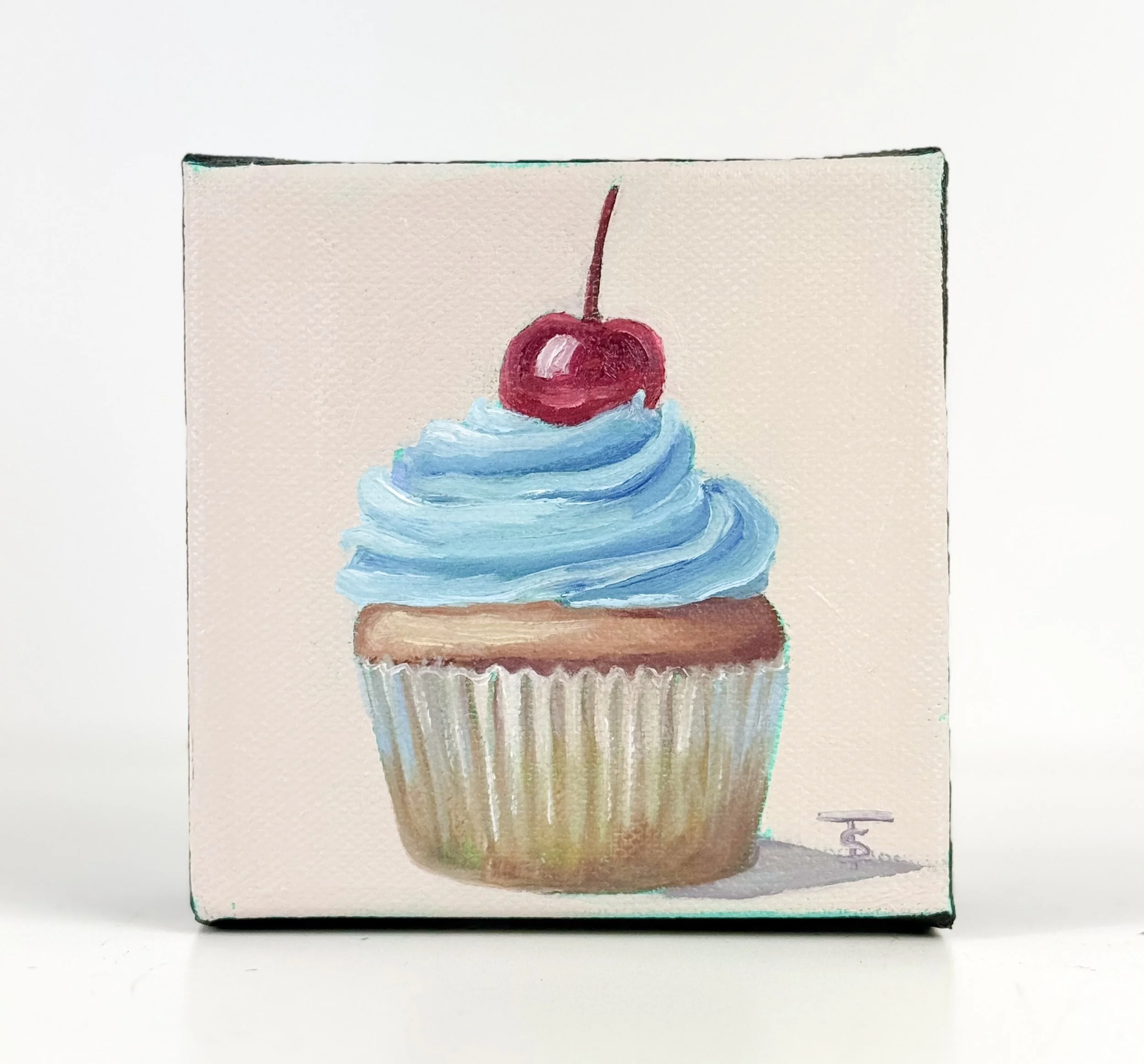 Sugar Sugar | 4x4 Gallery Depth Painting by Tabitha Schae