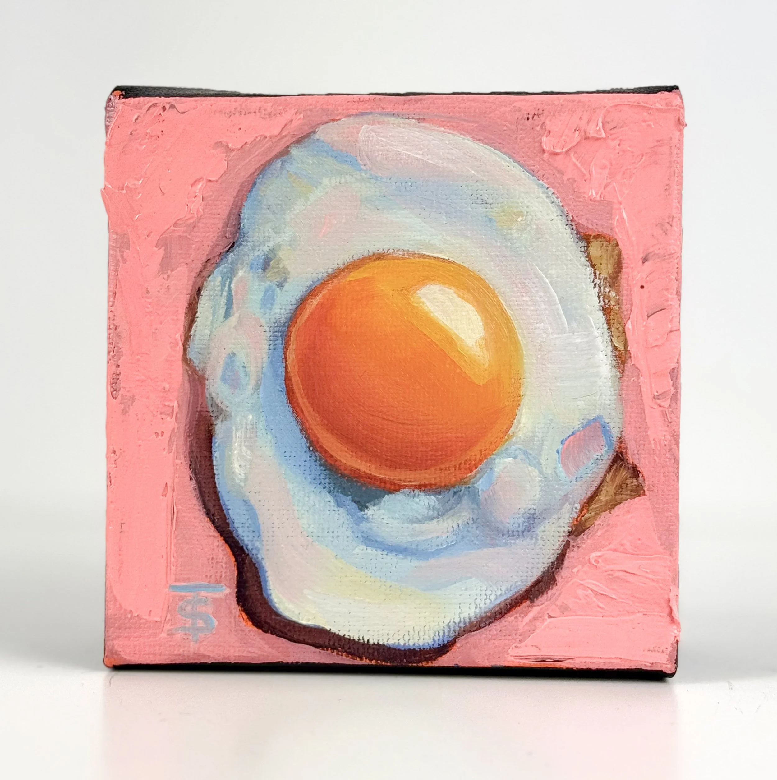 Juicy | 4x4 Gallery Depth Painting by Tabitha Schae