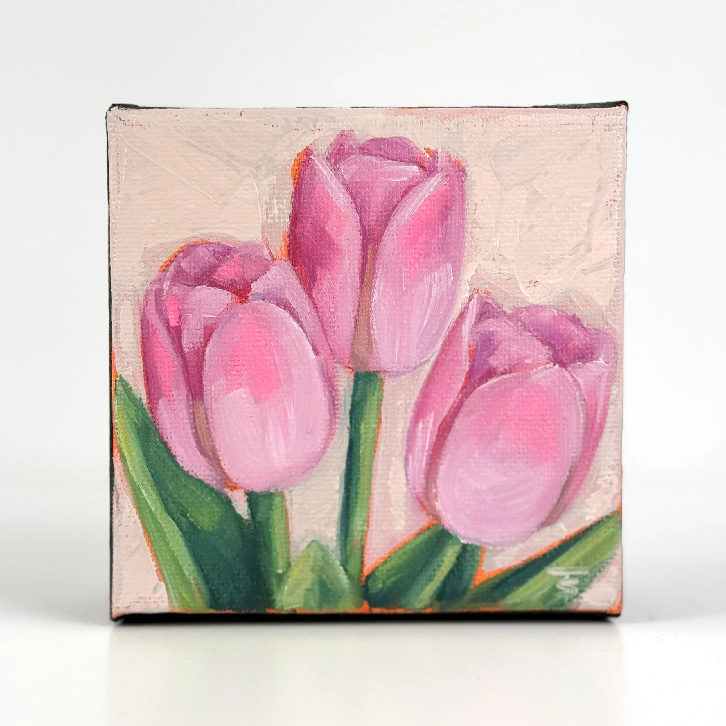 Bloom | 4x4 Gallery Depth Painting by Tabitha Schae