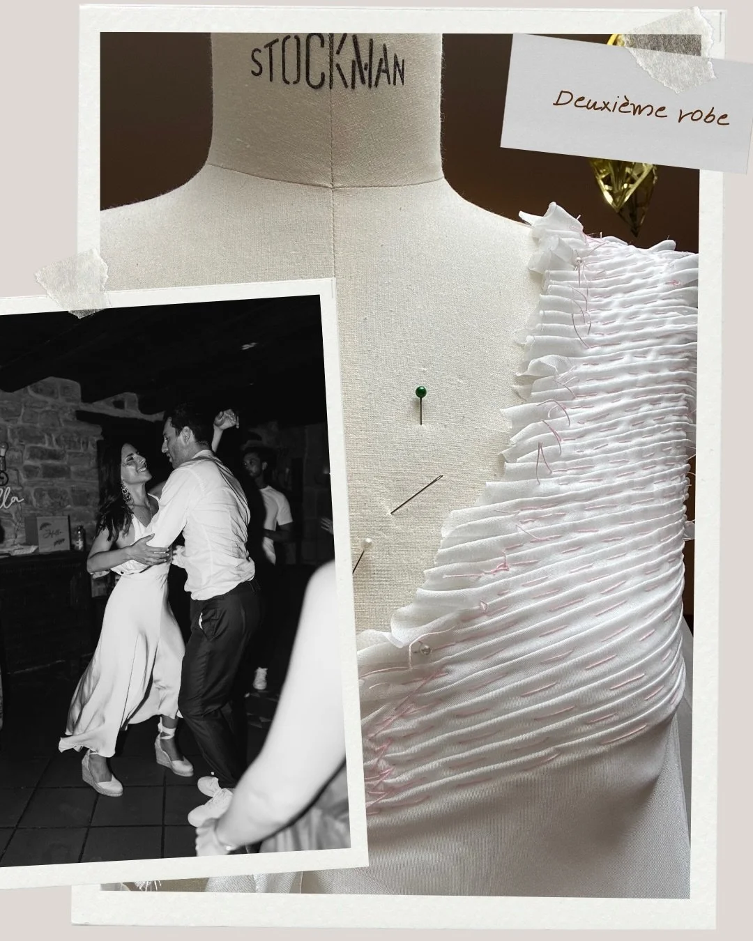 Deuxi&egrave;me robe 💍 #weddingdress #wedding #branding @raffaella_loi @jofella.wedding