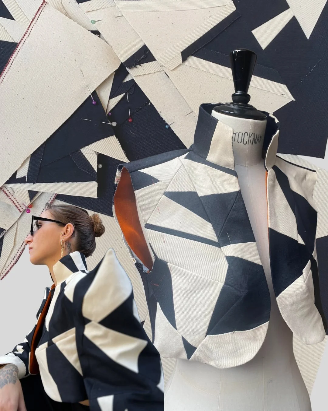 Cr&eacute;ation &laquo;&nbsp;Edge&nbsp;&raquo; 
#couture #creation #arts #atelier