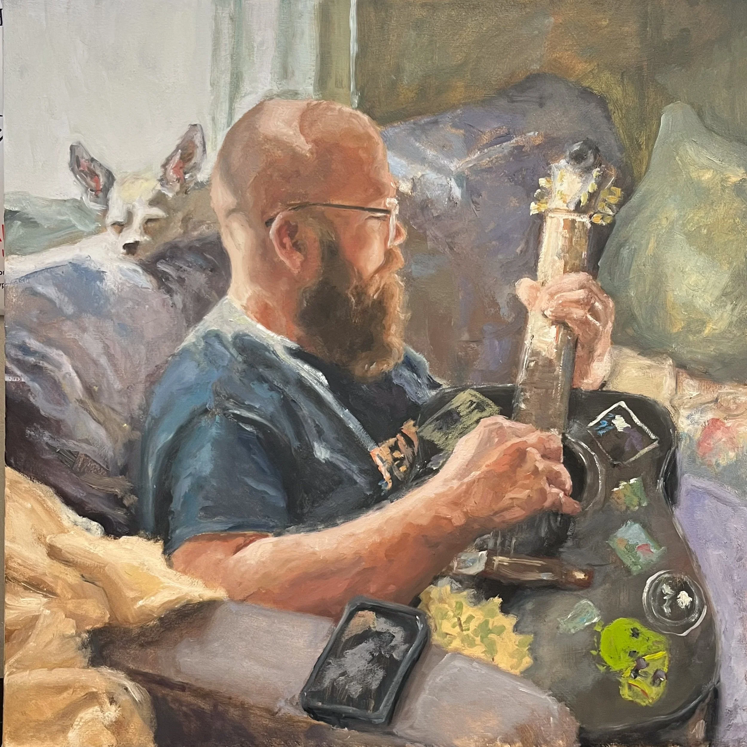 Jake
24x24"
Oil on stretched paper
2026