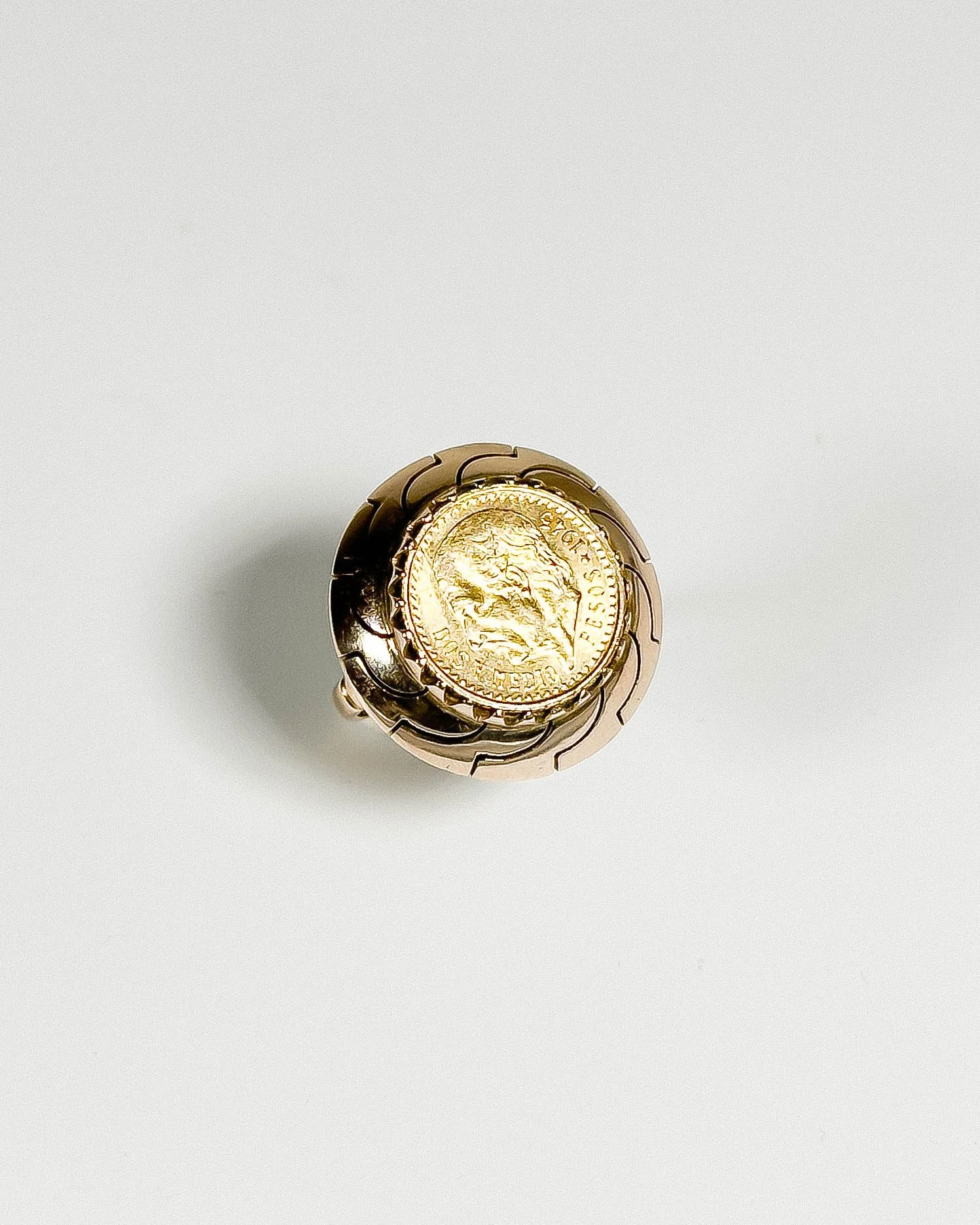 ROSE GOLD "PESO" RING