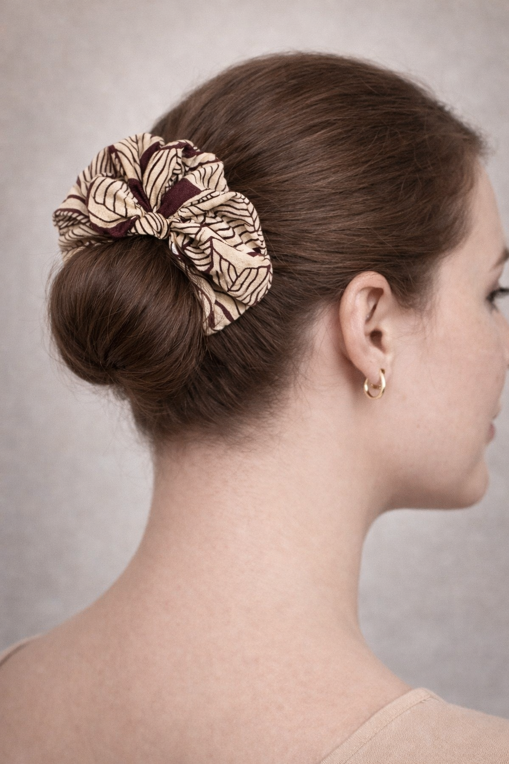 Chouchou en tissu africain