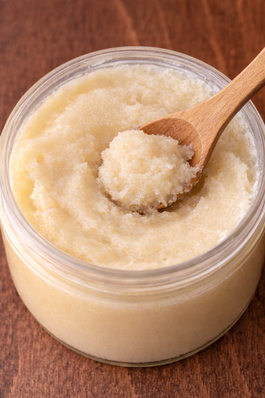 Beurre de karité et cuillère en bois.png