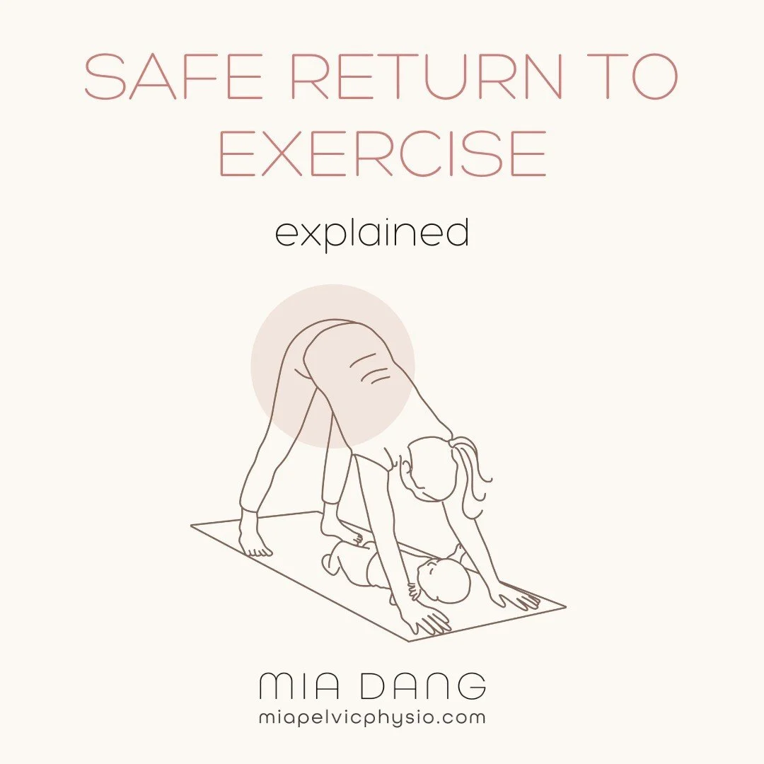 After a having a baby, so many of us can't wait to feel our bodies in full motion again, strong and agile. You will get there!! But rushing isn't worth it.