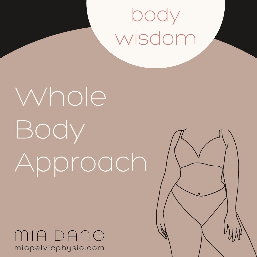 I often talk about my own practice as holistic. The same ideas can be a motivating way to think of your personal self-care. Everything helps!