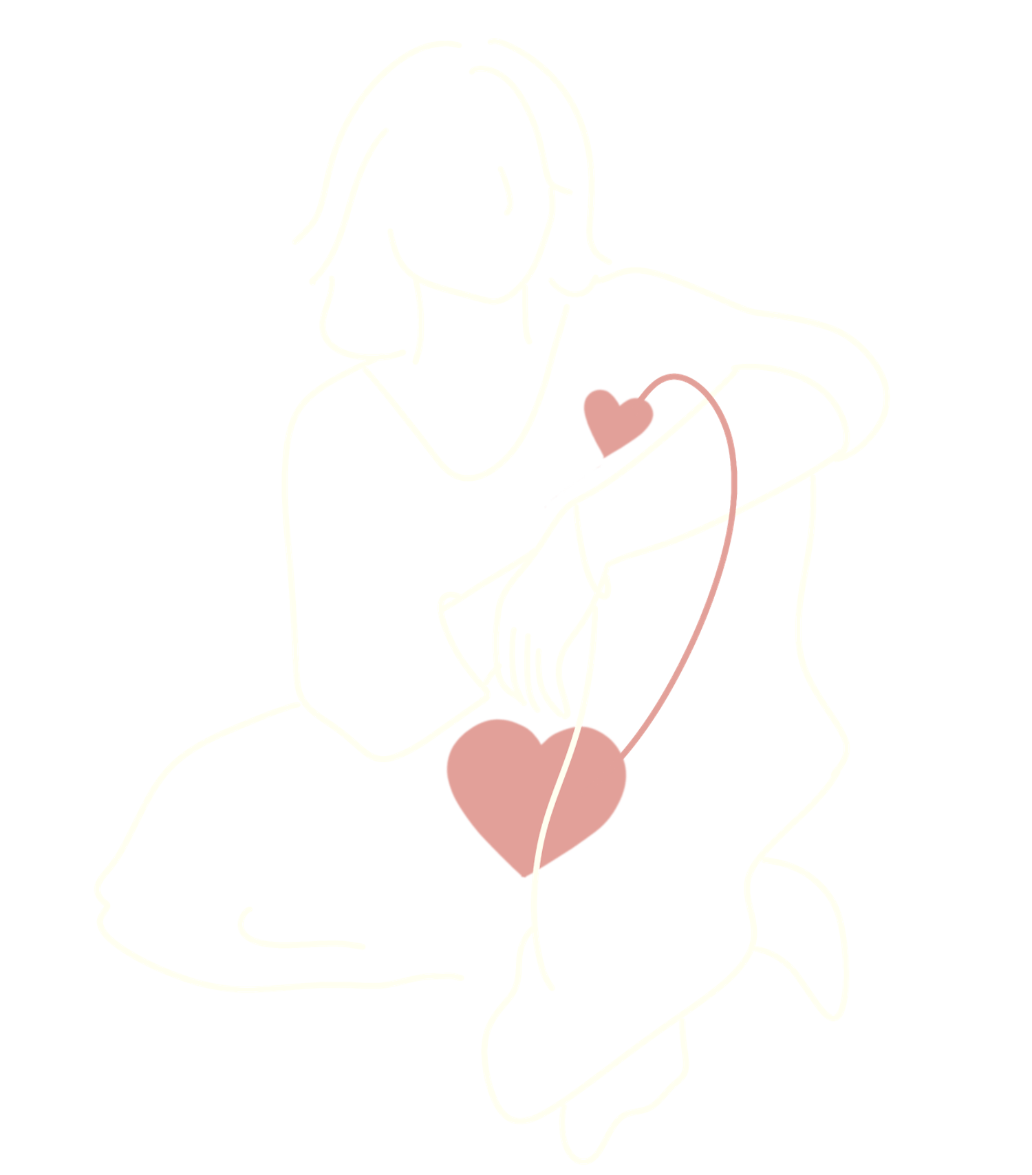 woman sitting peacefully on the floor