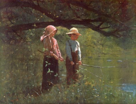 Painting - boy and girl fishing.png