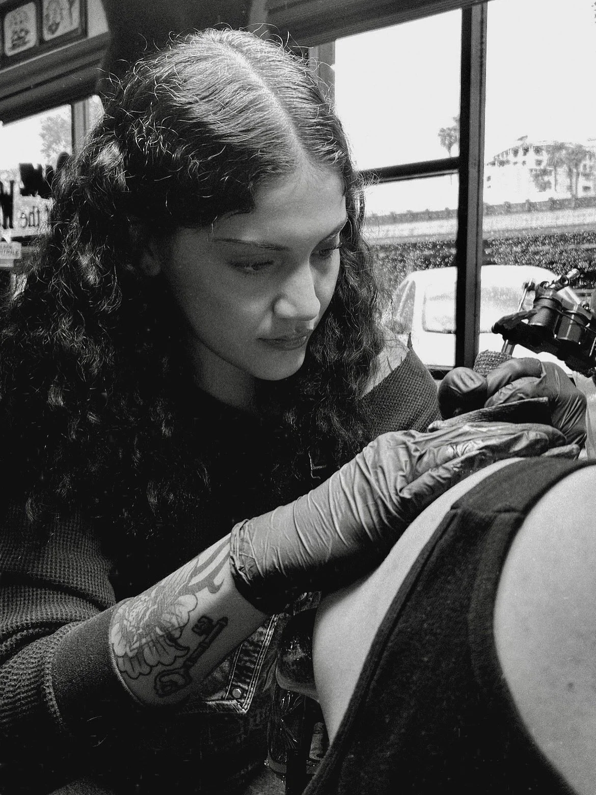 Dame of the West welcomes our newest addition! @theemelodic 

Hi, I&rsquo;m Melody! I&rsquo;ve been tattooing for the past year and a half specializing mainly in American traditional and black &amp; gray stipple work, but love to occasionally do fine