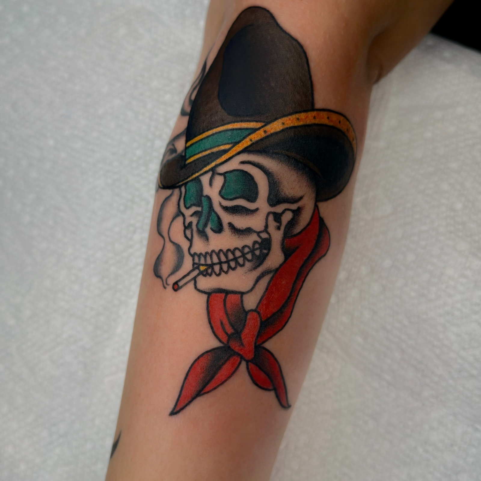 Dame of the West Tattoo Artist Custom Tattoo