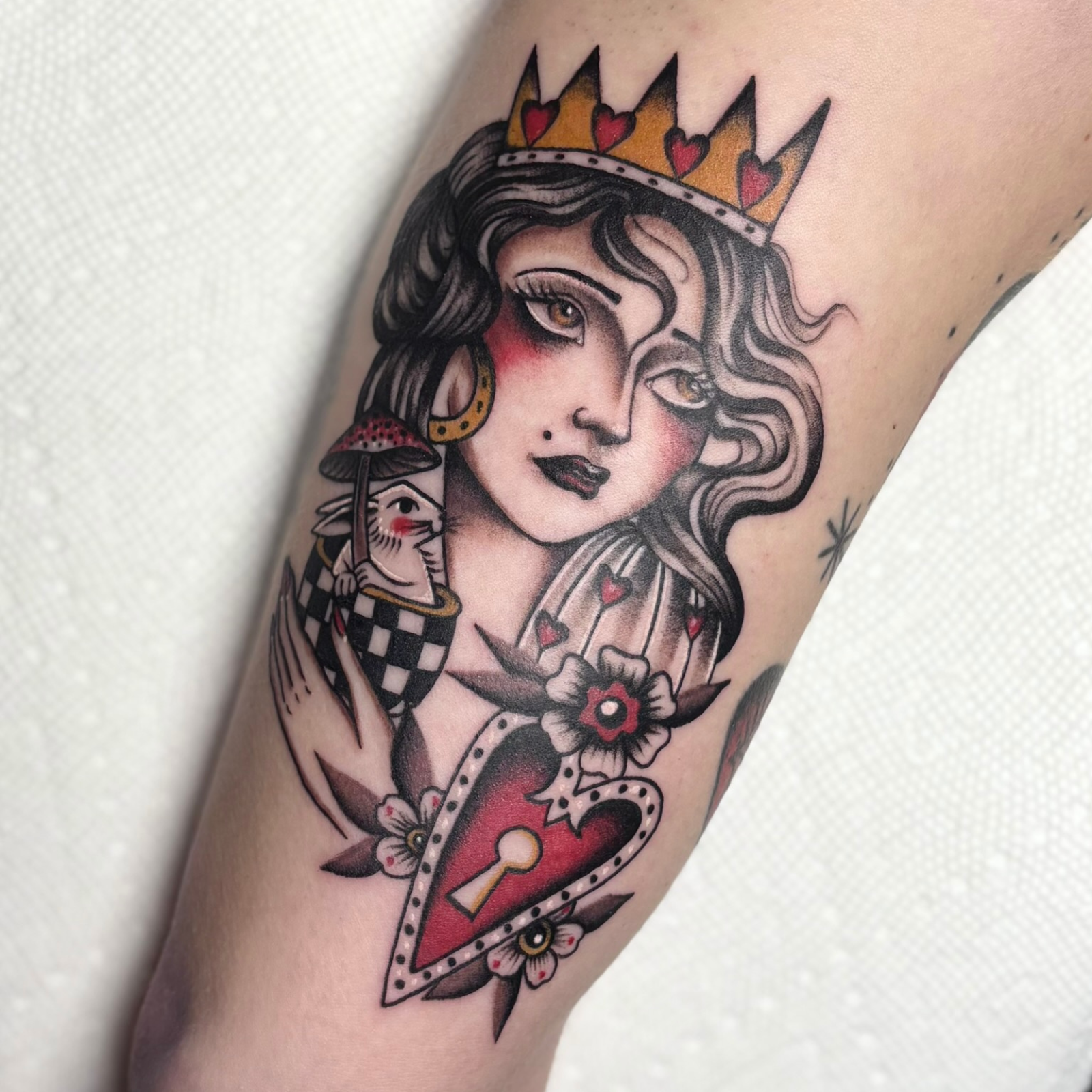 Dame of the West Tattoo Custom Design