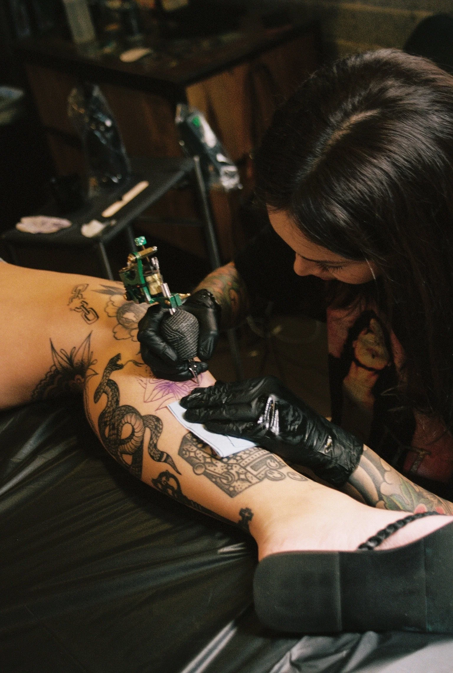 Safe Tattooing in Action