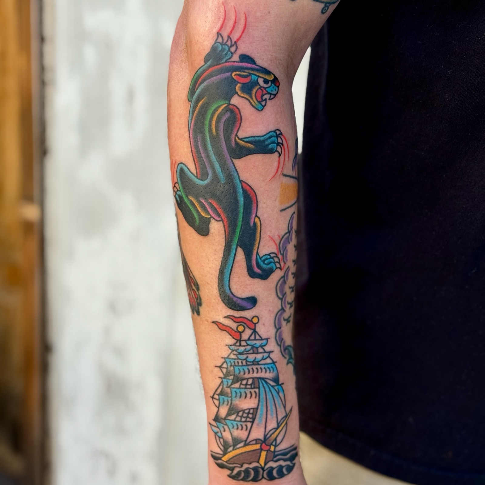 Color Tattoo from Dame of the West Tattoo Shop