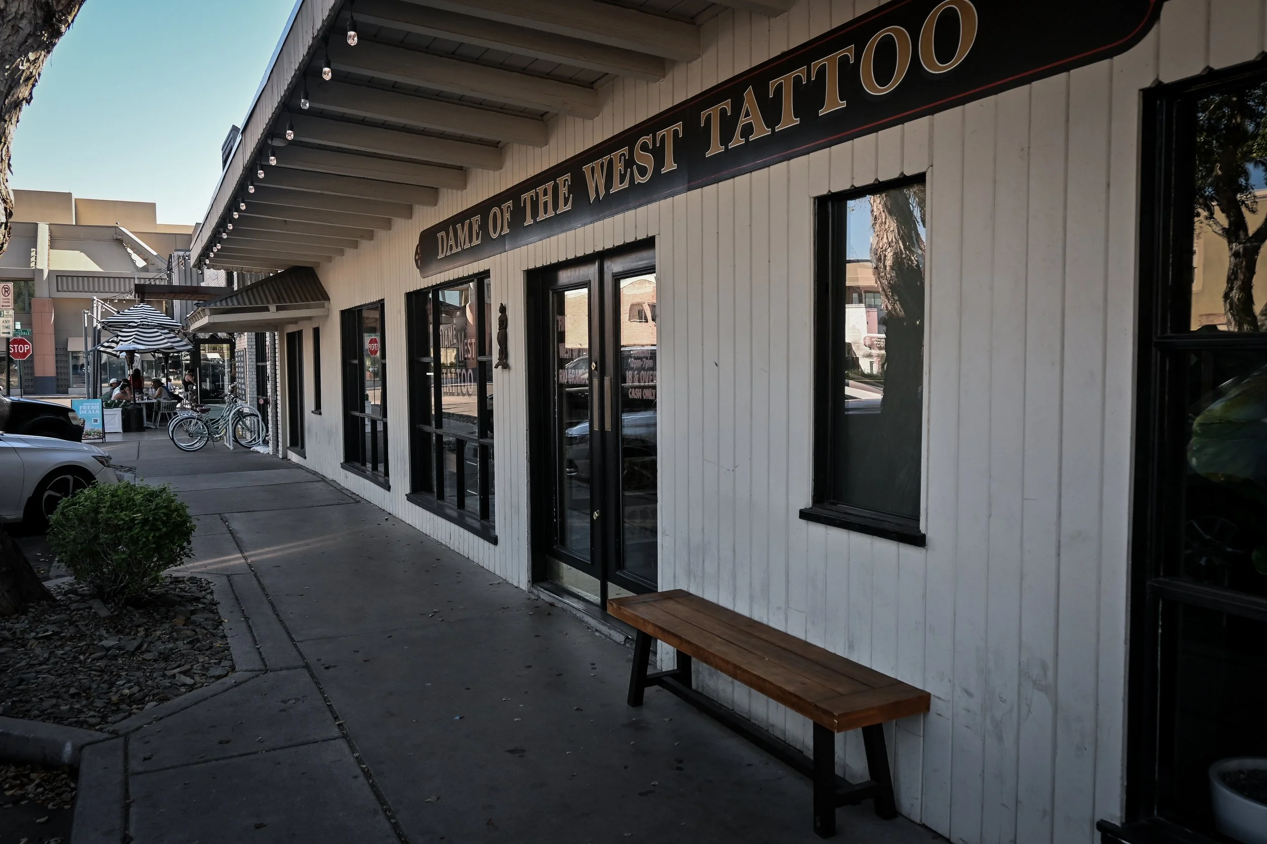 Walk in Tattoo Shop Dame of the West