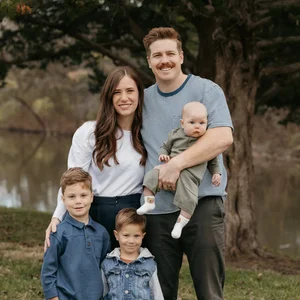Matt and his family