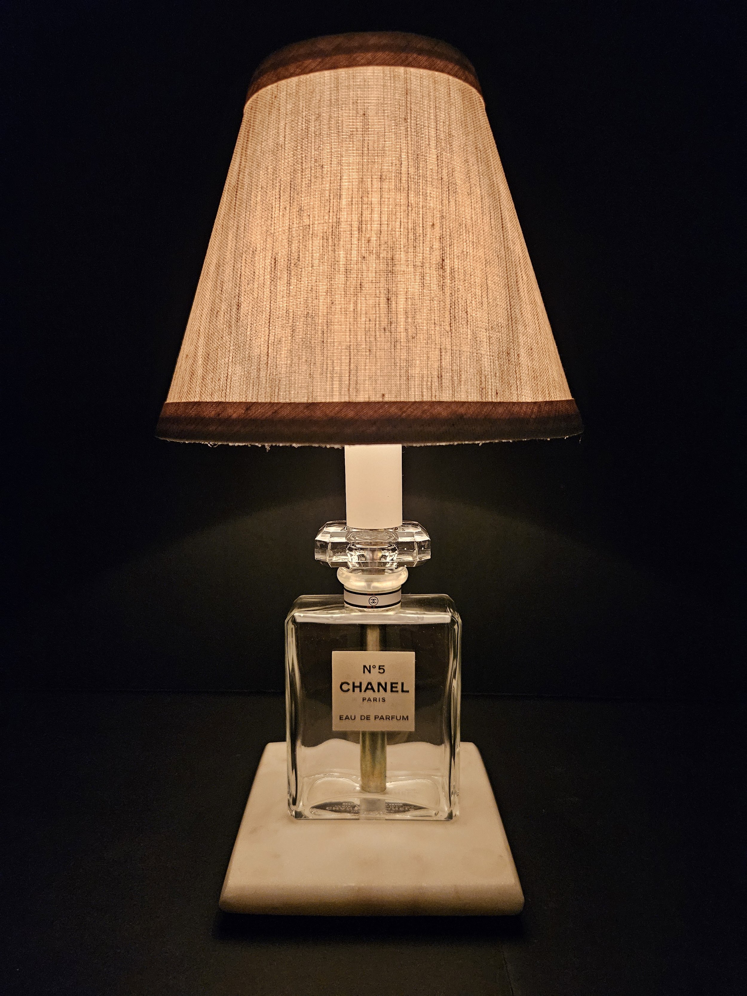 Chanel No 5 Desk Lamp