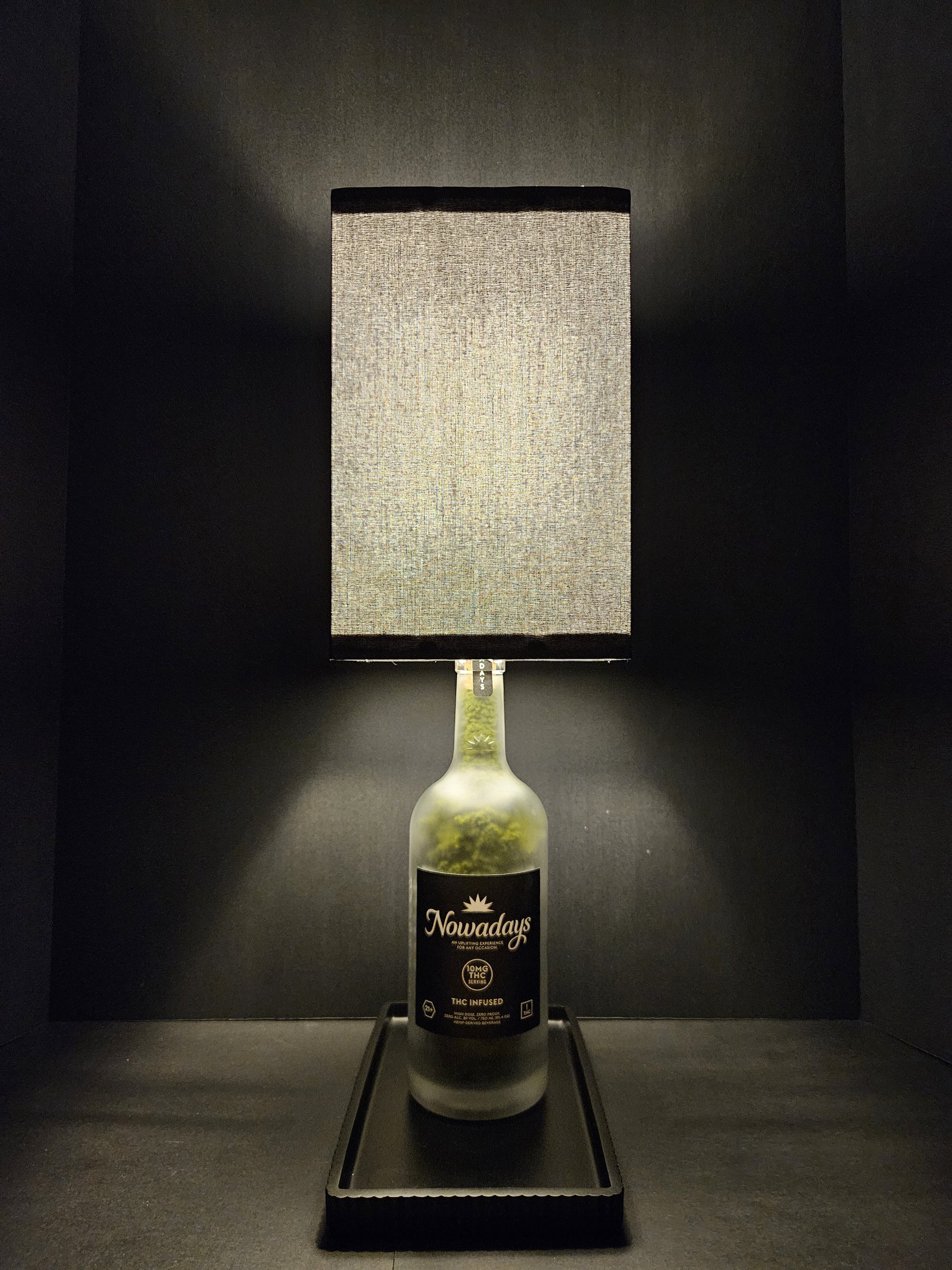Nowadays THC Infused Bottle Lamp
