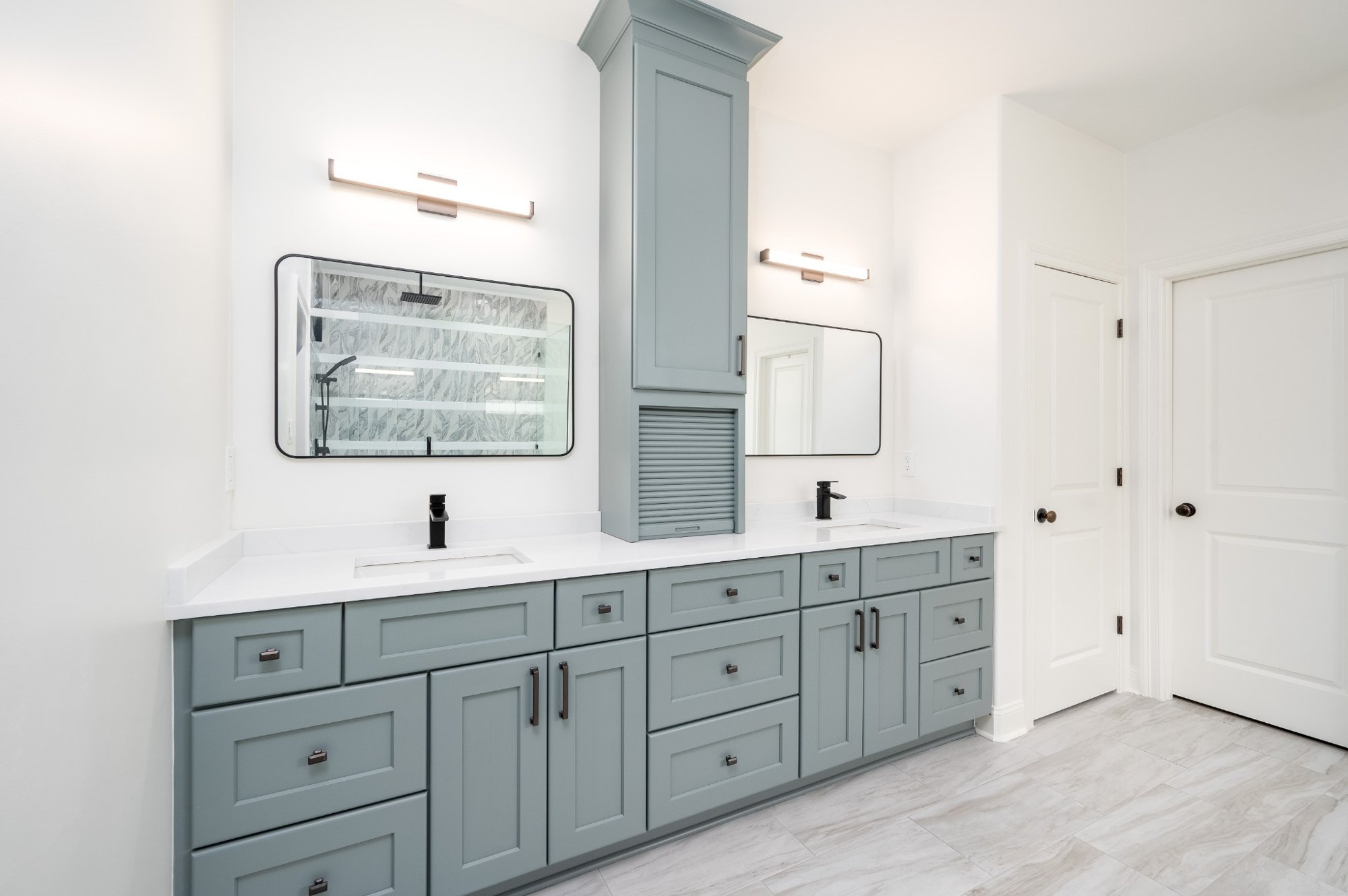 White Primary Bathroom