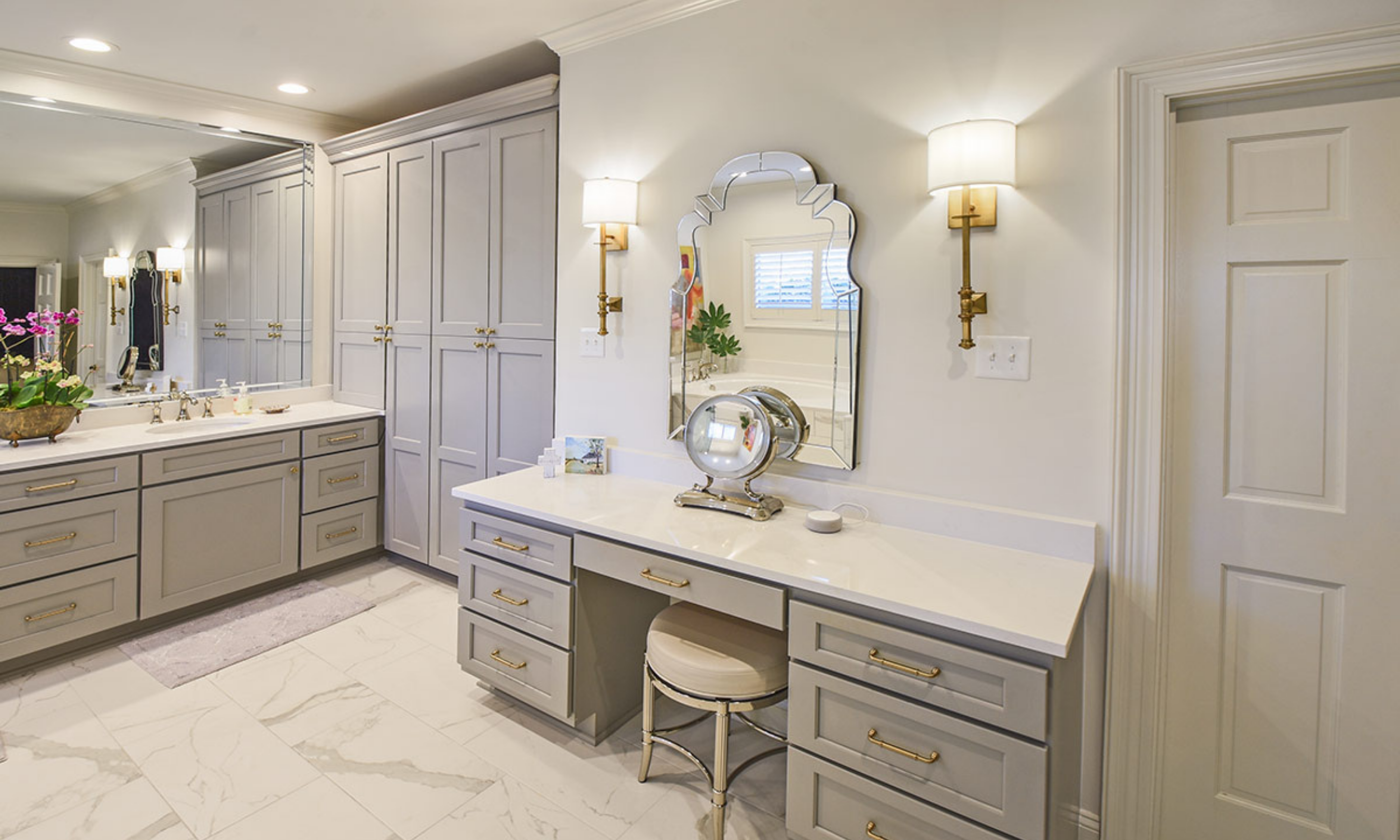 Modern Bathroom Remodel with Custom Tile