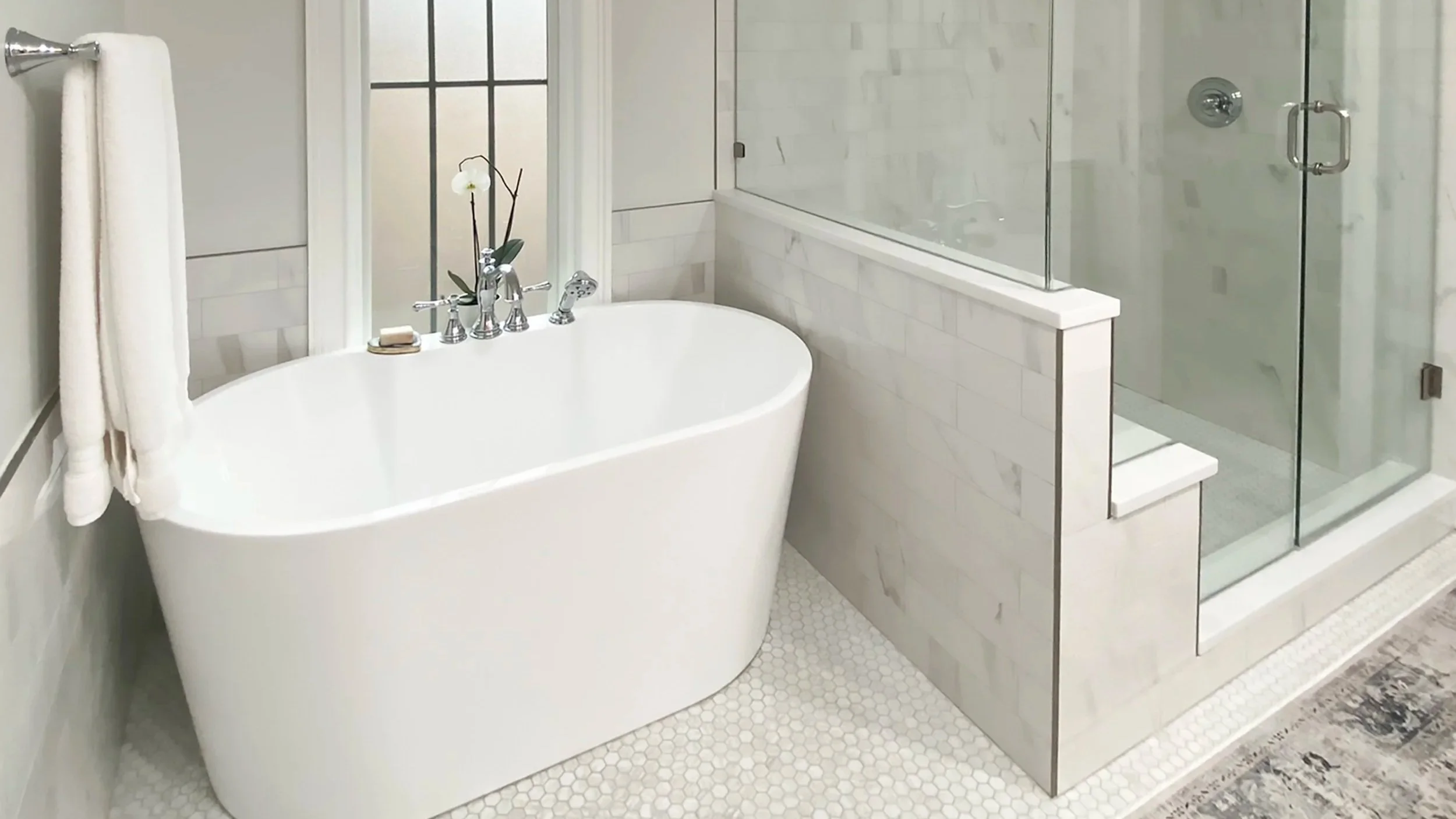Luxury Walk-In Shower and Tub Remodel