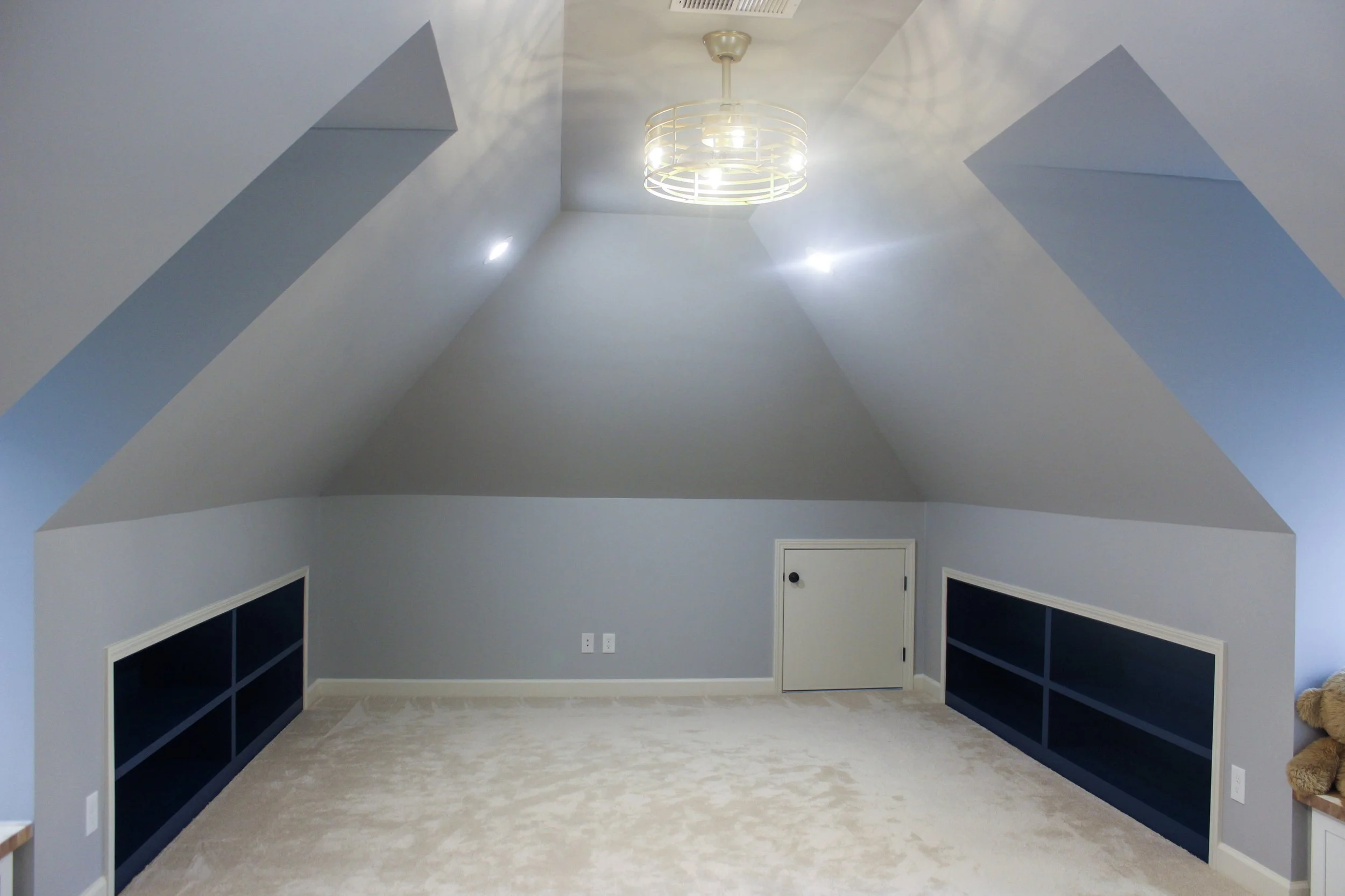 Windover Blue Attic Playroom