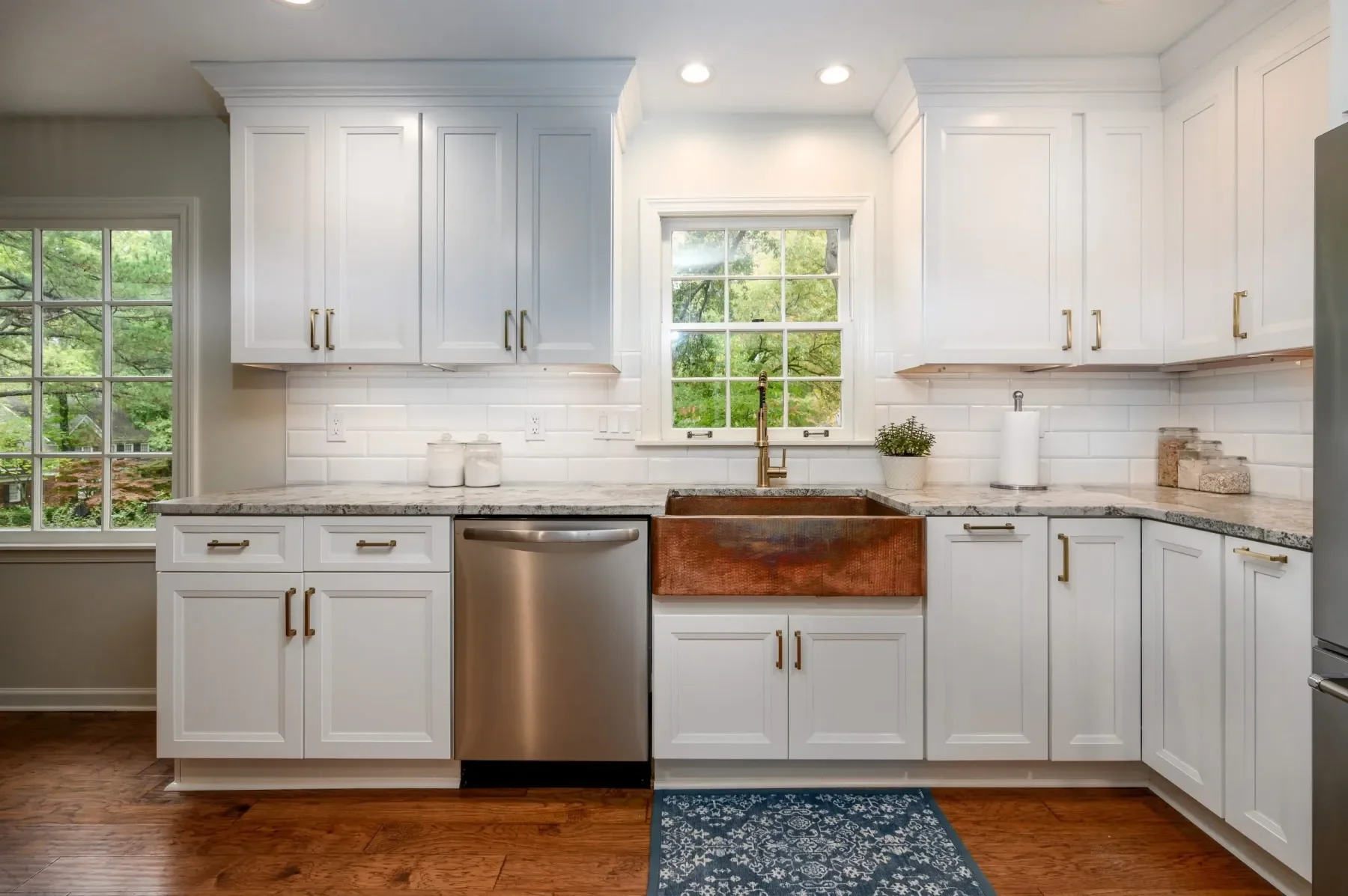 Copper Sink Kitchen