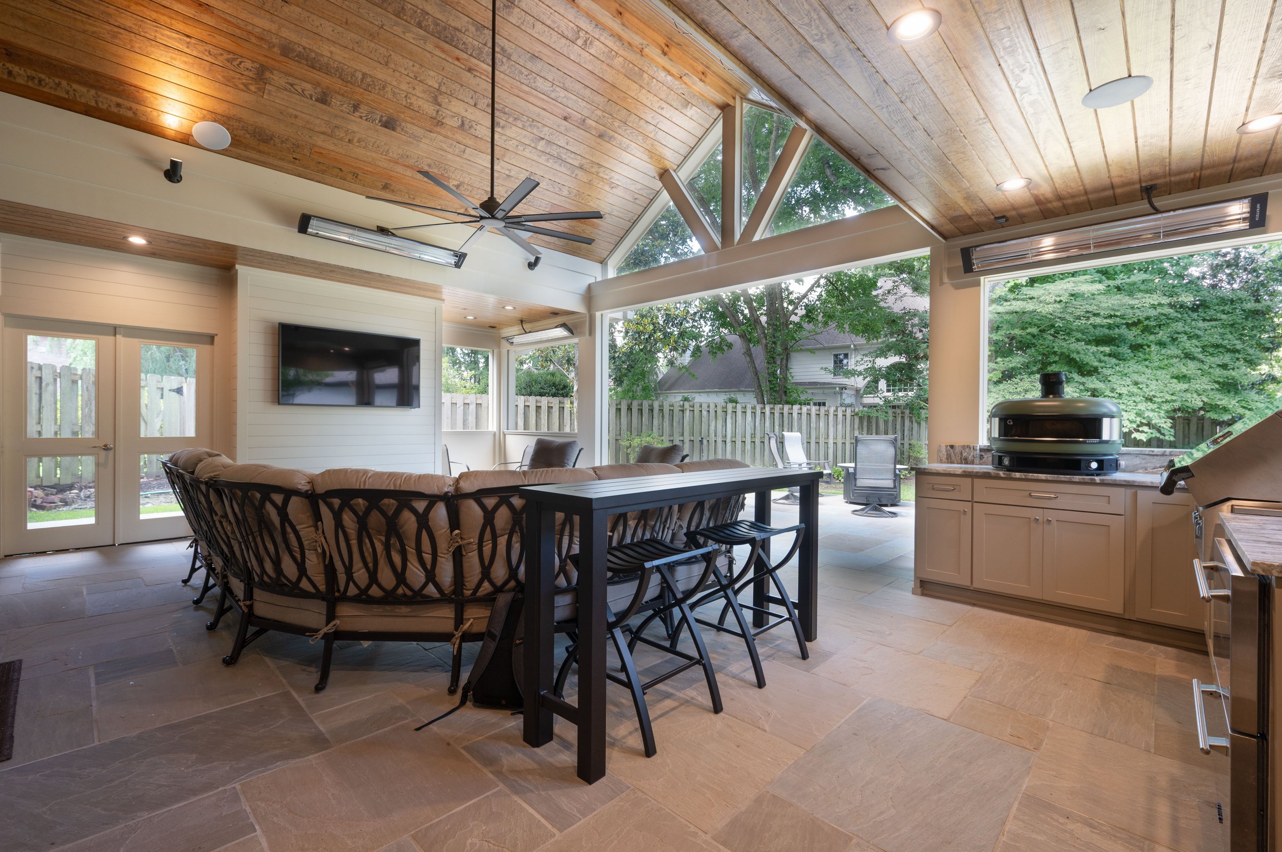 Collins Porch & Outdoor Kitchen