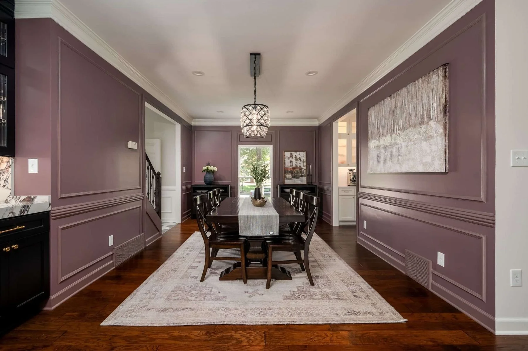 Mauve Dining Room