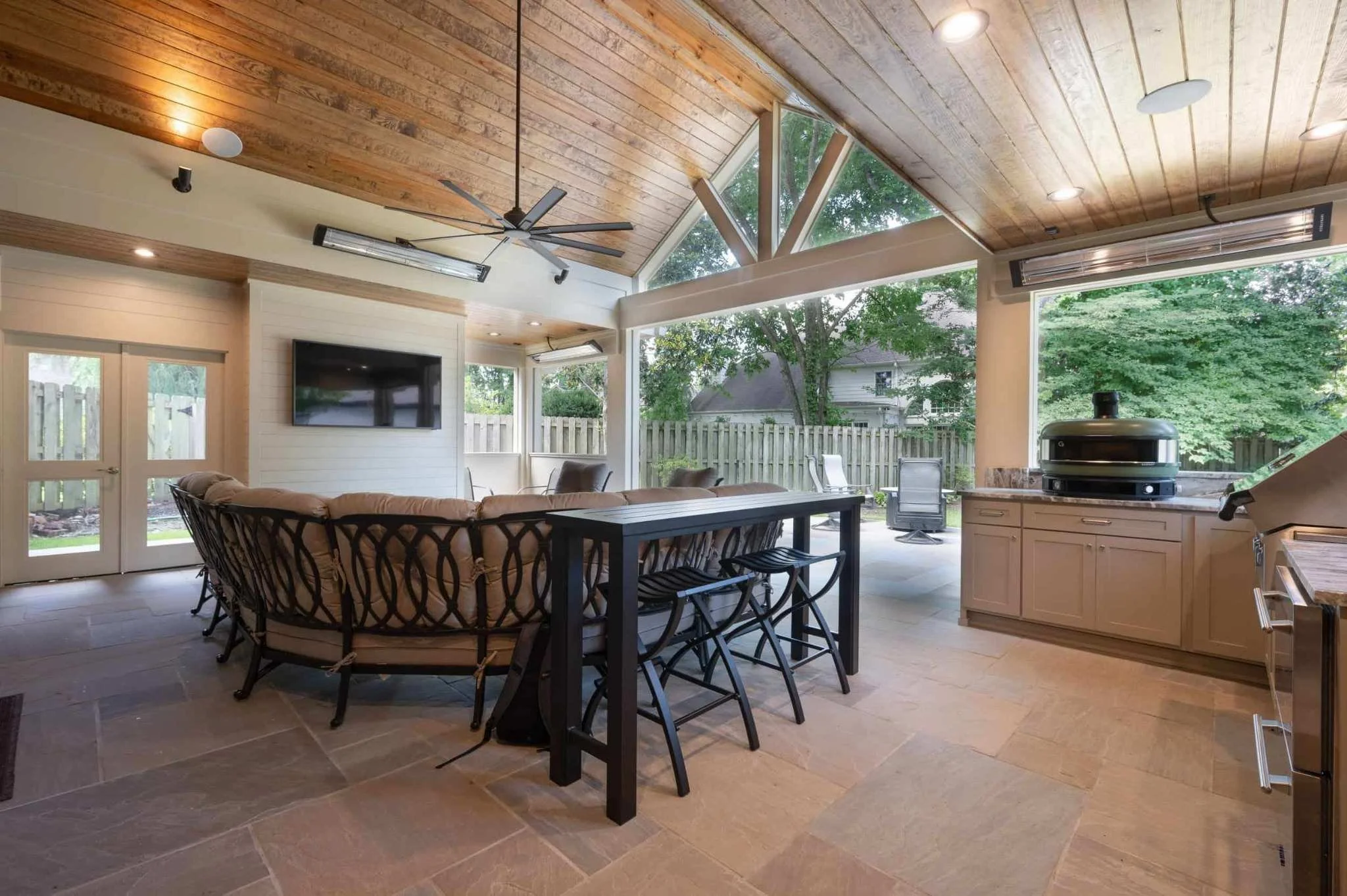 Collins Porch & Outdoor Kitchen