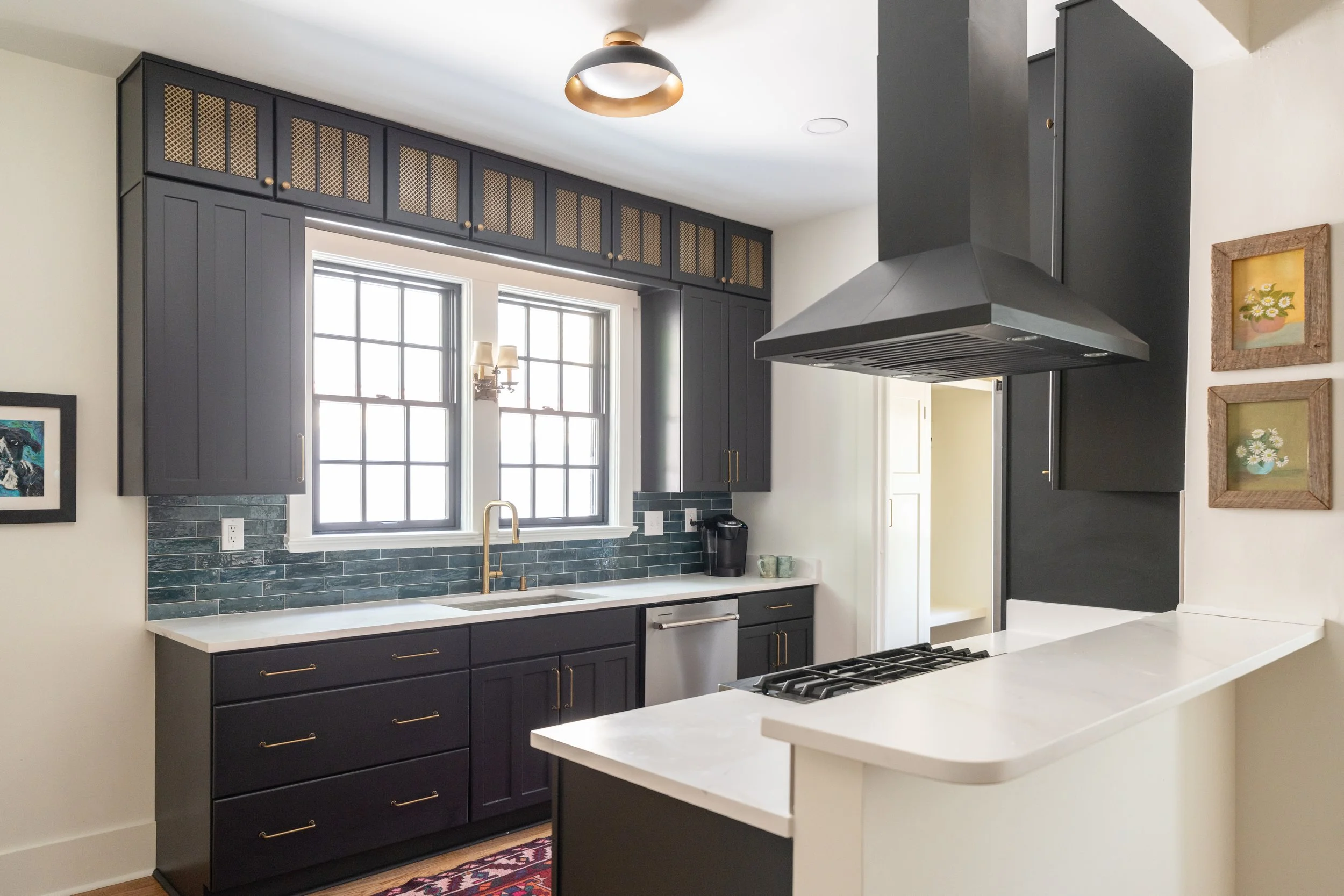 Modern Moody Kitchen
