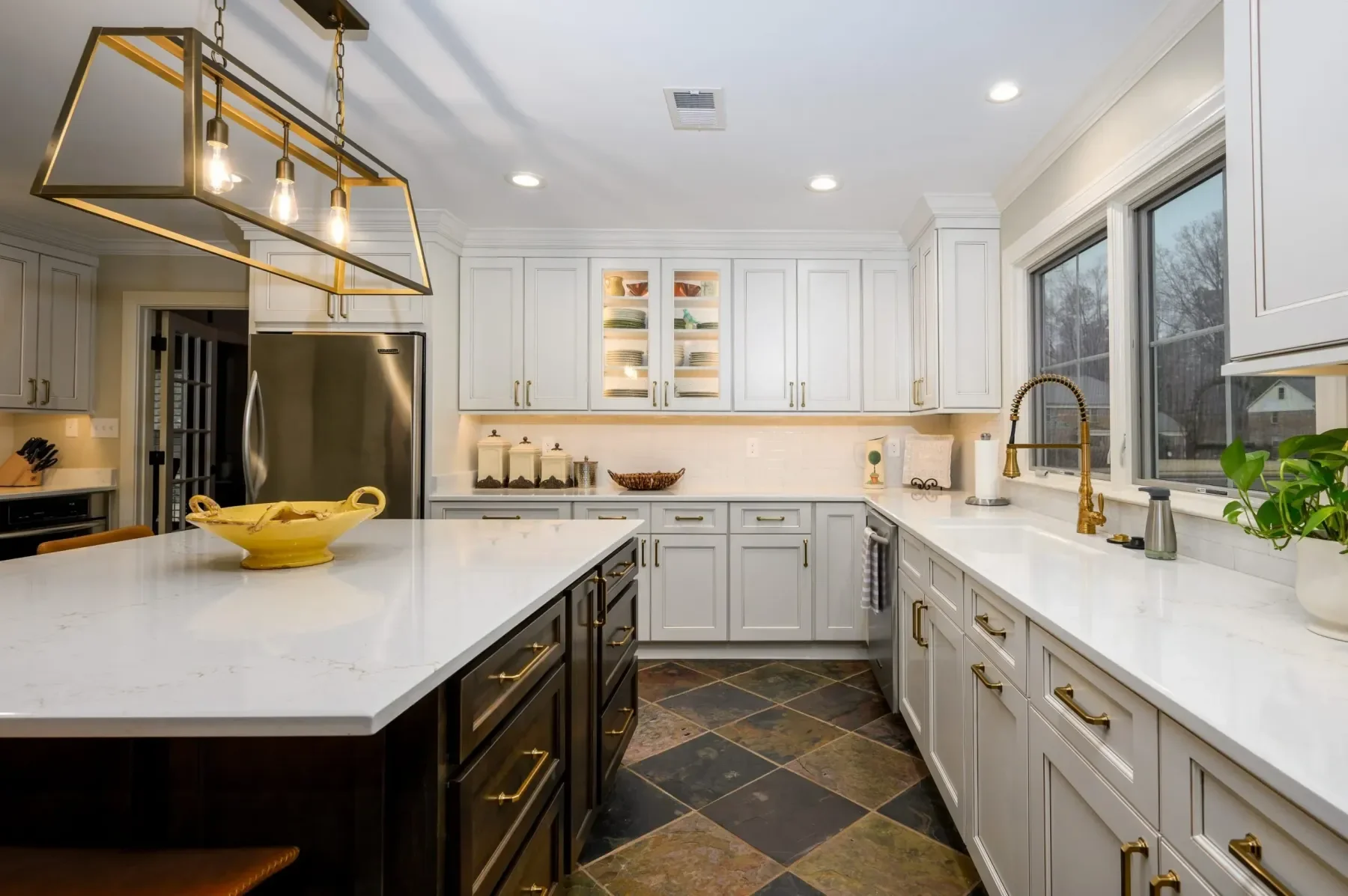 Golden Hour Kitchen For Entertaining