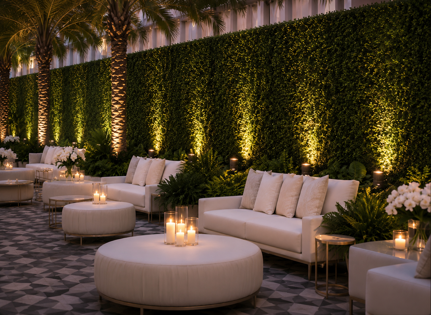 
Temporary Tropics l South Florida’s Top + Trusted Business Partner l Green Hedge Walls l Privacy Walls l Faux and Live Foliage Walls l Moss Walls l South Florida, Central Florida, West Florida and North Florida l United States 
