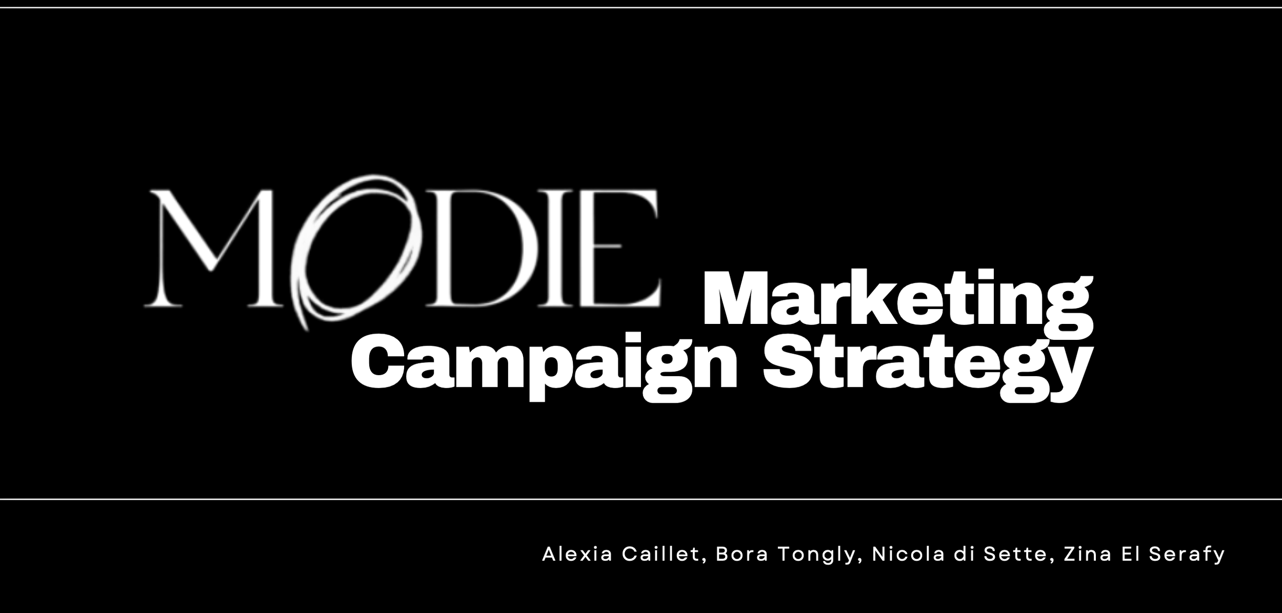 MODIE: Marketing Campaign