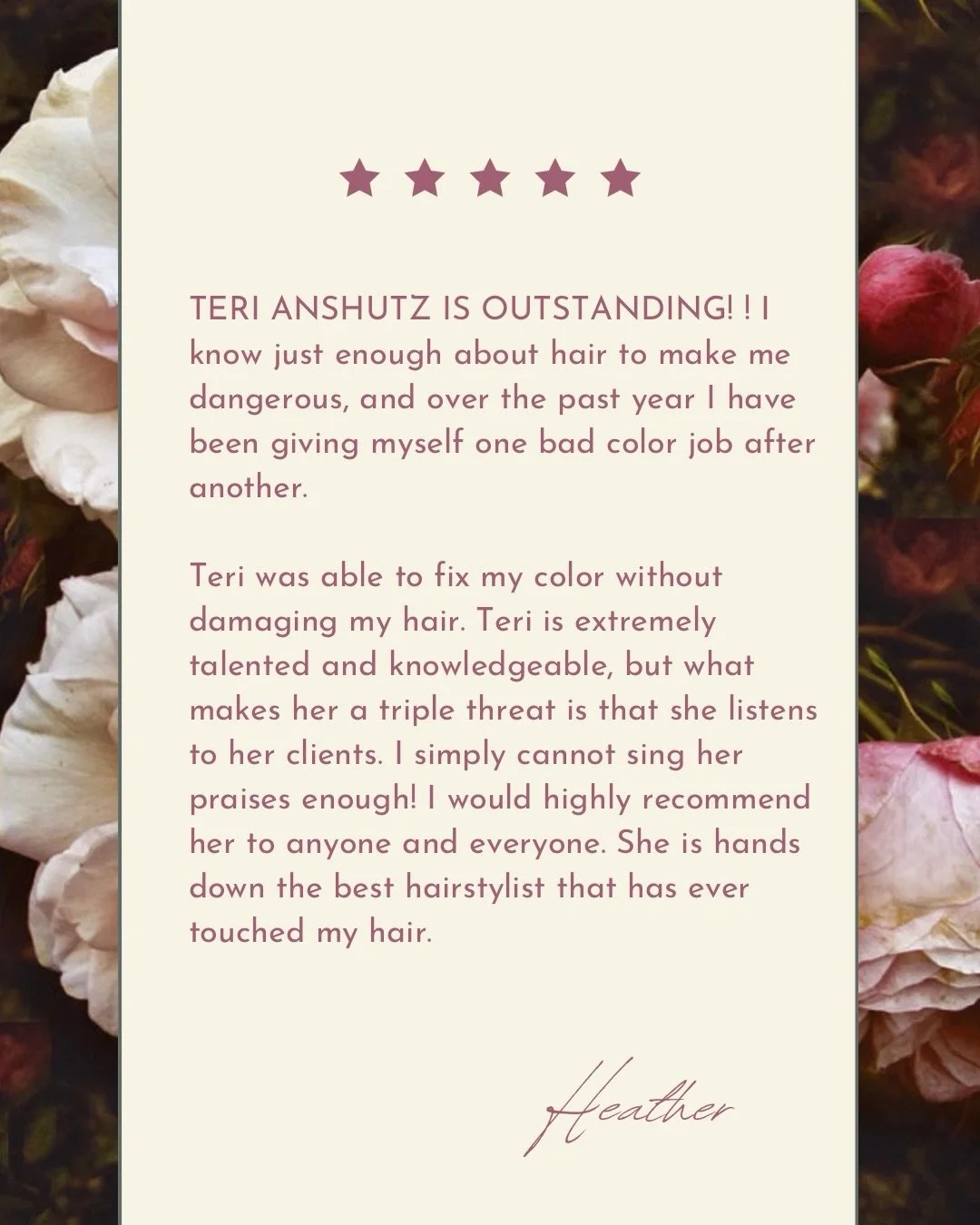Teri gets results 💕

You can find Teri&rsquo;s booking link in our bio!