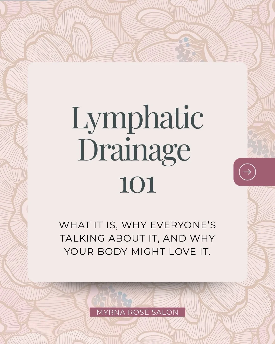 Lymphatic drainage is having a moment (FINALLLEEE)&hellip; but what does it actually do? 🤔

We&rsquo;re breaking down the science, benefits, myths, and what to expect from a session because understanding your body is just as important as caring for 