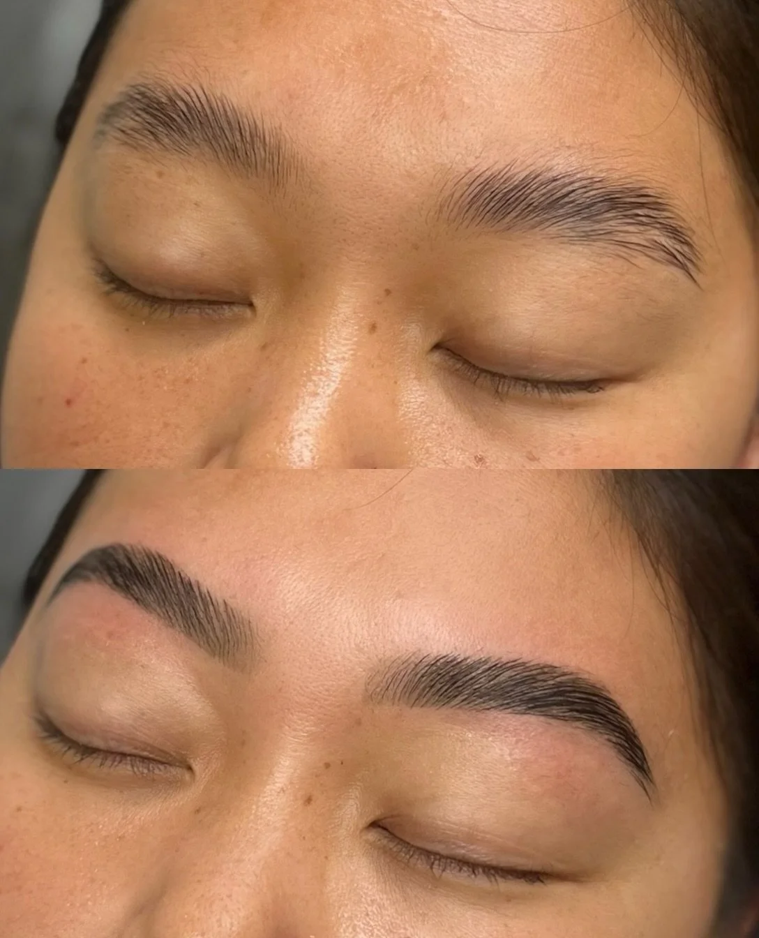 Proof that brows are not a small detail.
They change the whole look.

Brows by @bmlbeautyco 

Connect with Brieana or Esti Gabrielle for all your brow needs 💕

#browartist
#browshaping
#browtransformation
#huttobrows
#huttobeauty