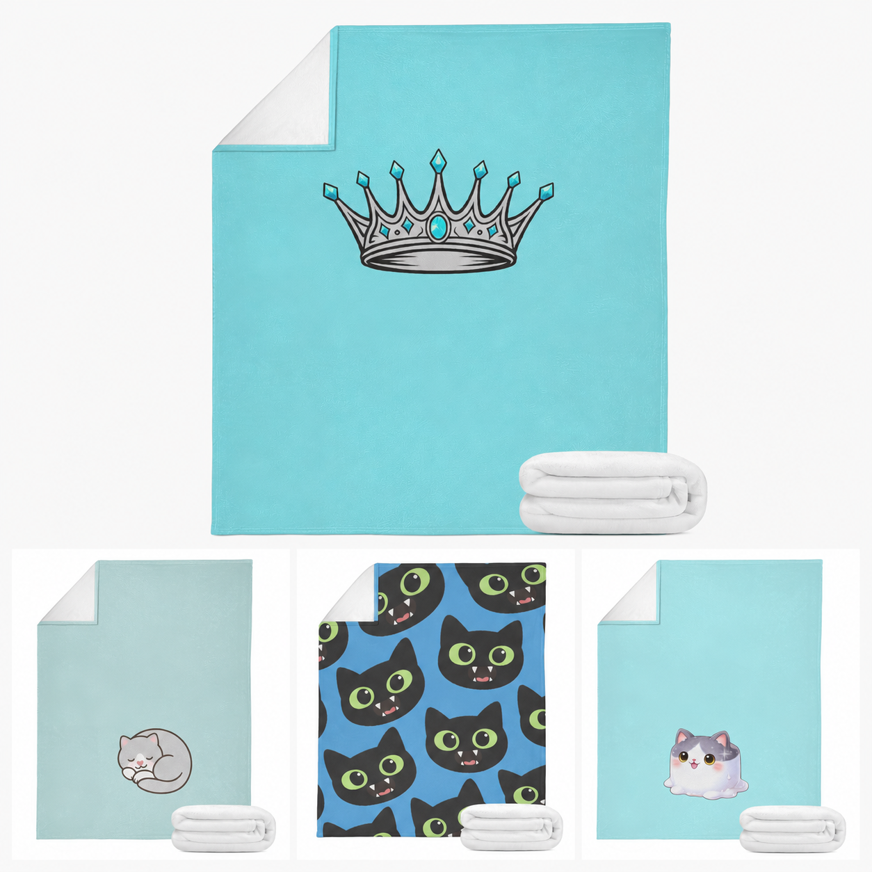 Chaos Crew Dual-sided Throw Blanket