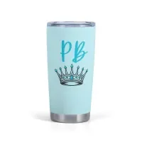 PB Crown 20oz tumbler aqua .webp