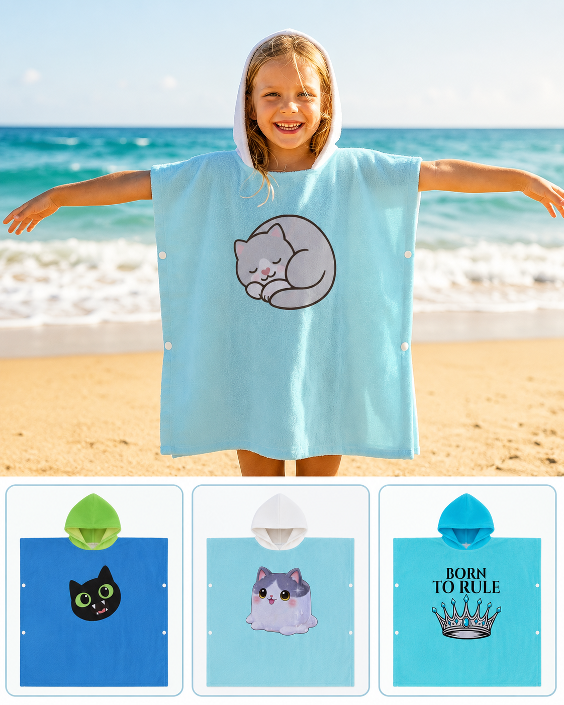 Chaos Crew Youth Hooded Towel